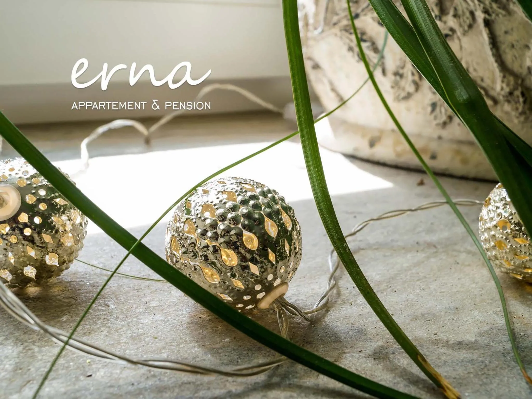 Decorative detail in Pension Apartment Erna