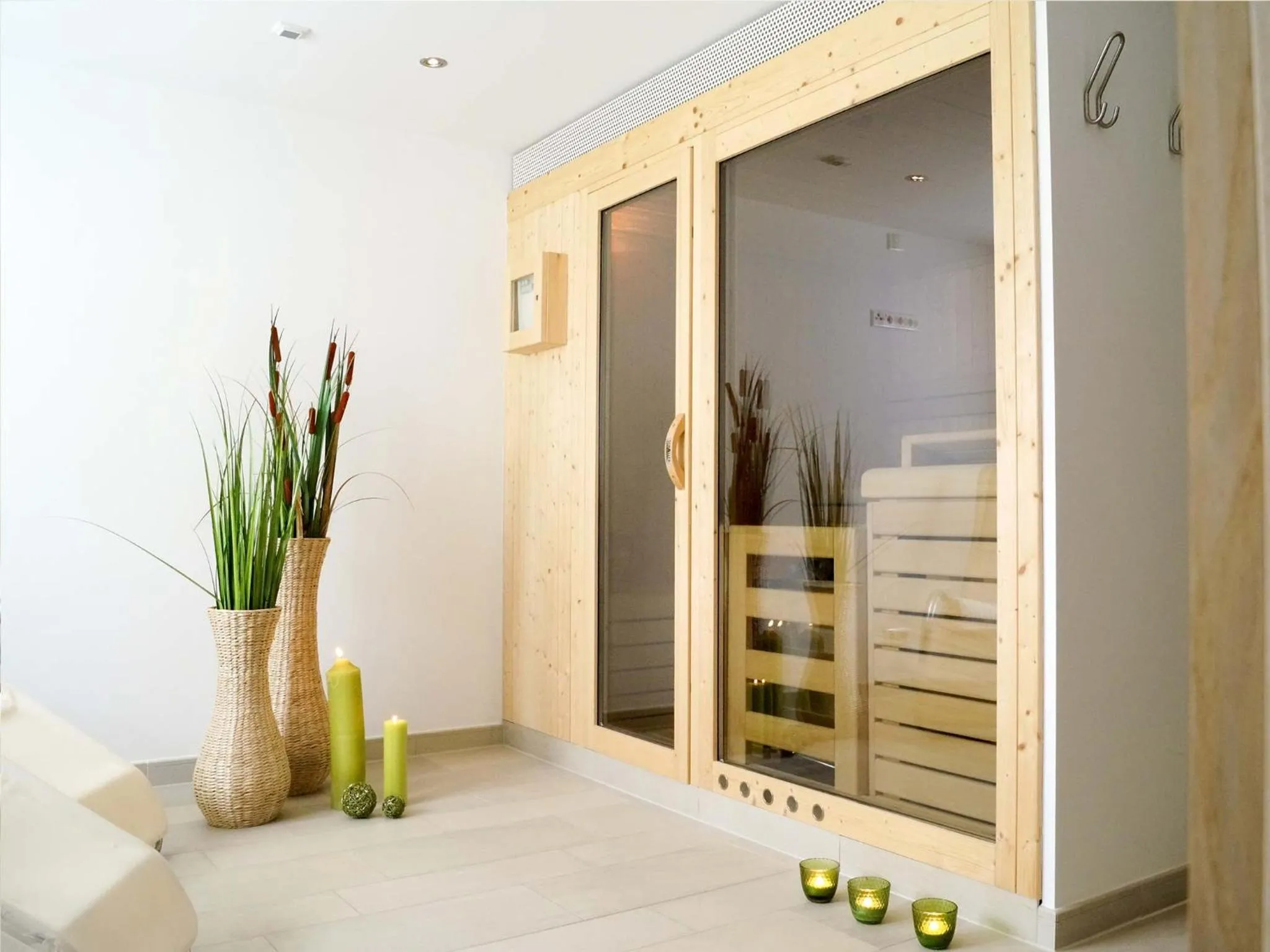 Sauna in Pension Apartment Erna