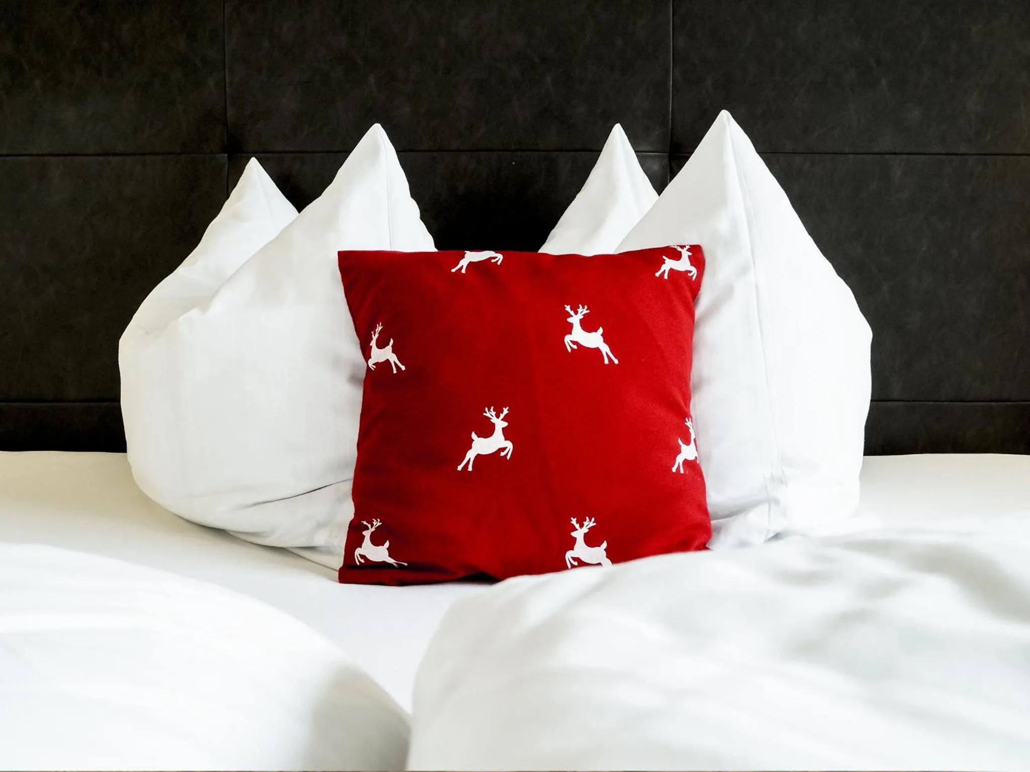 Bed in Pension Apartment Erna