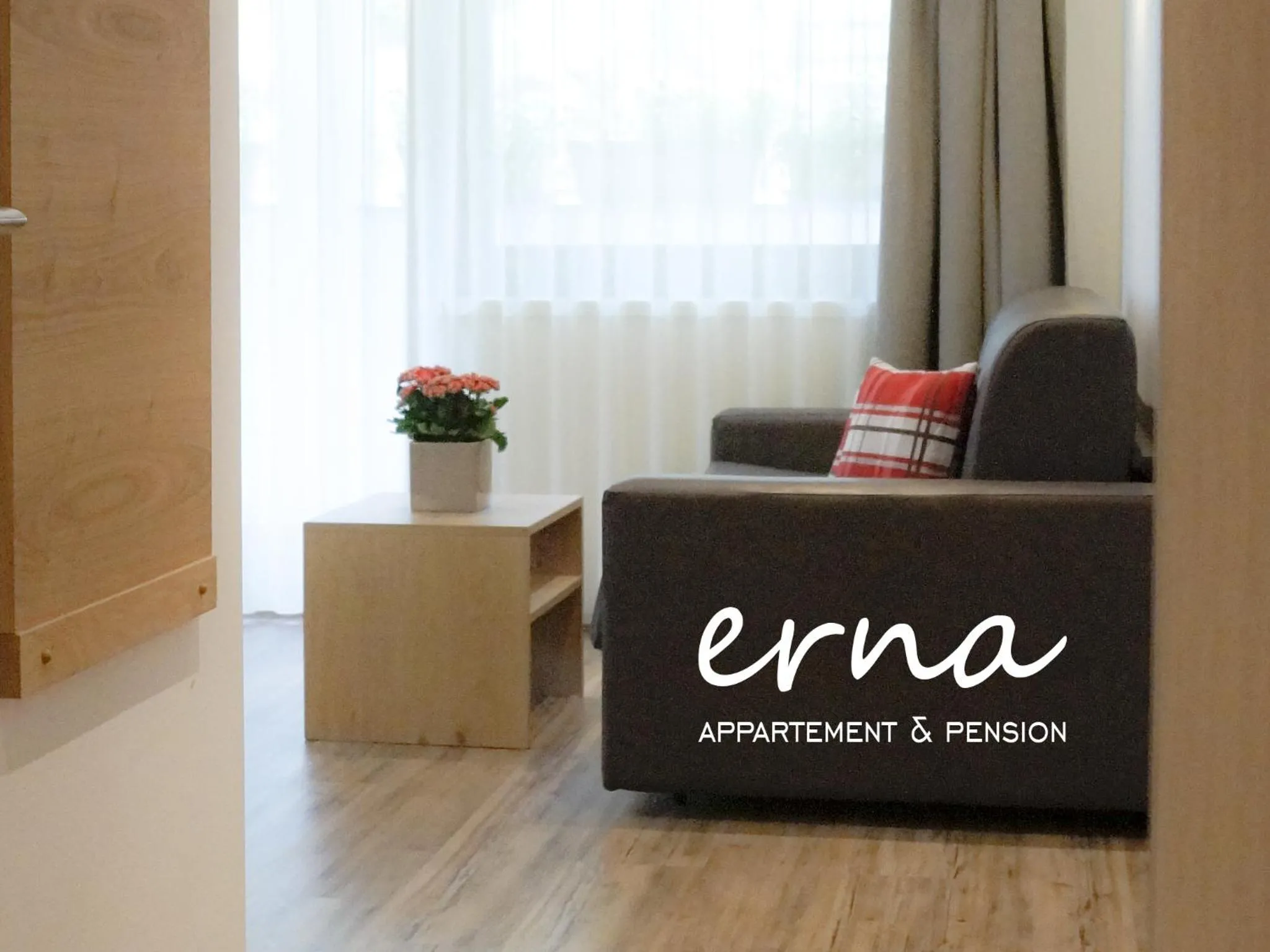 Balcony/Terrace in Pension Apartment Erna