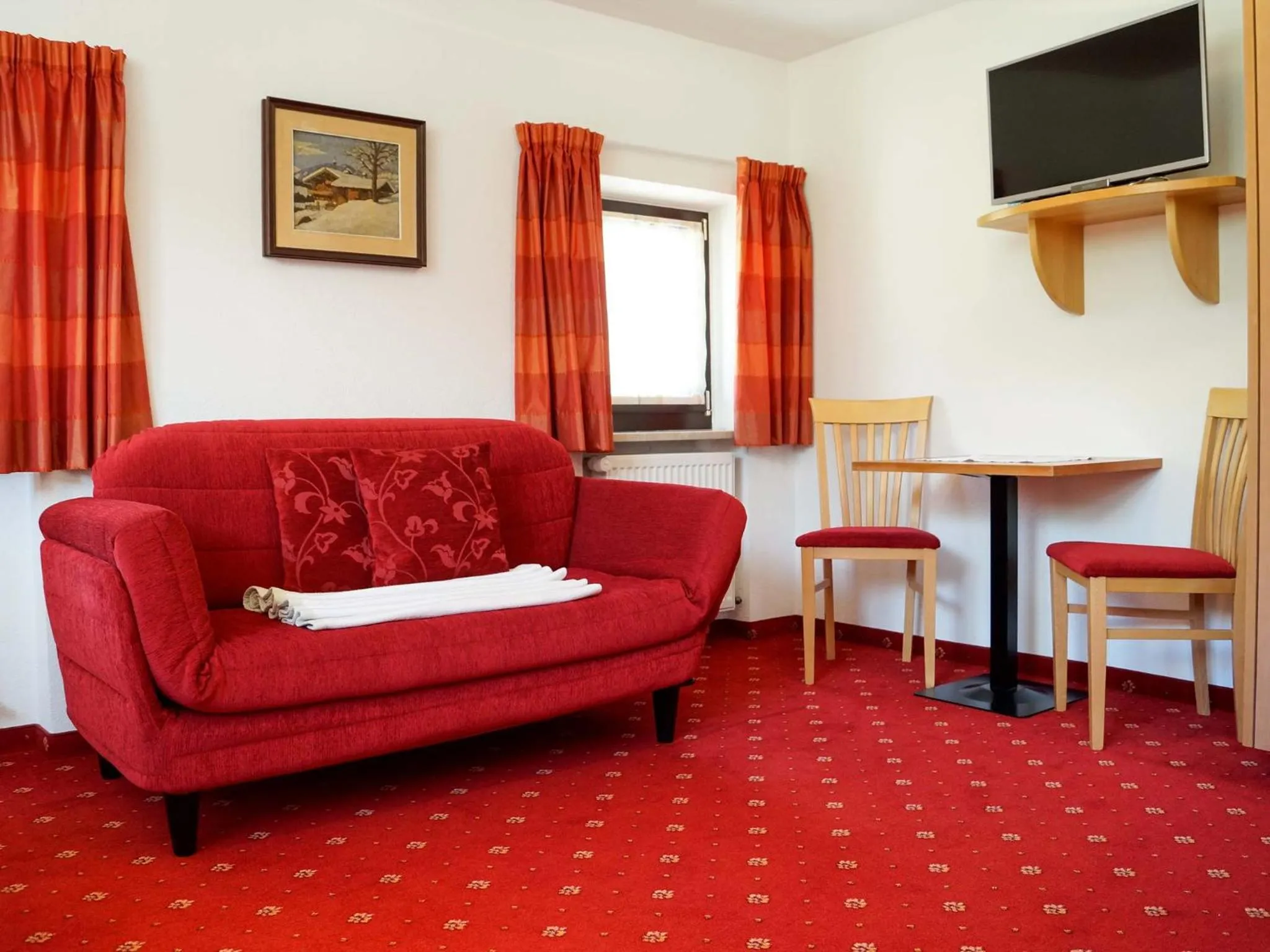 TV and multimedia in Pension Apartment Erna