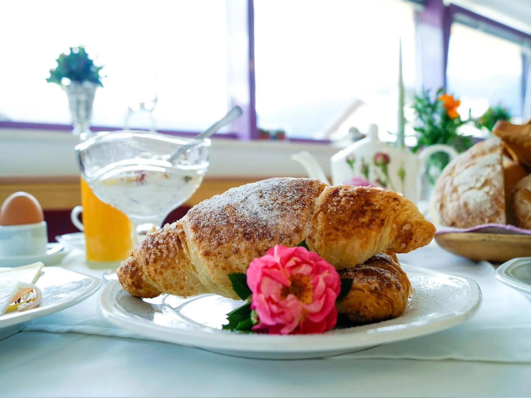 Breakfast in Pension Apartment Erna