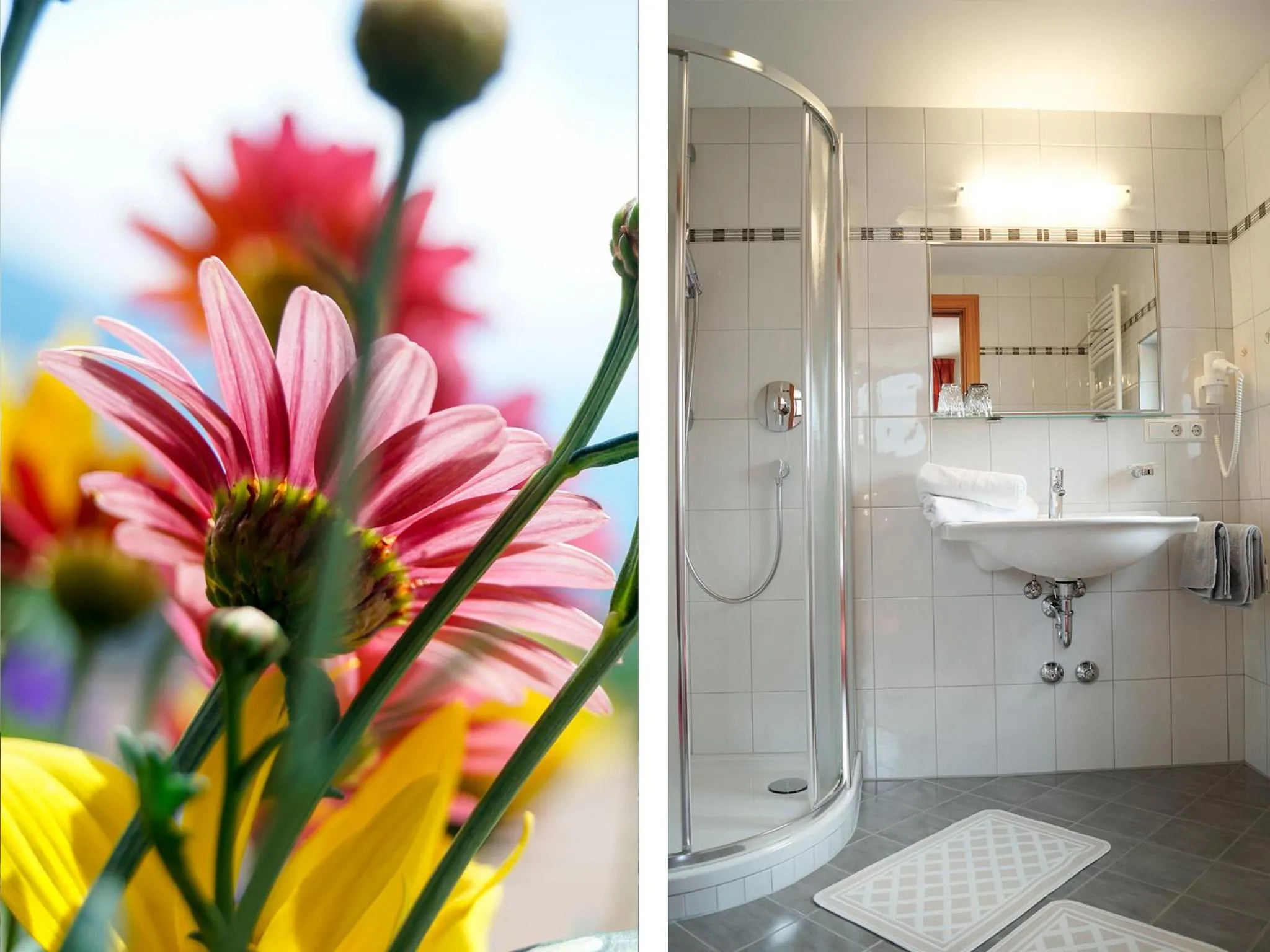 Bathroom in Pension Apartment Erna