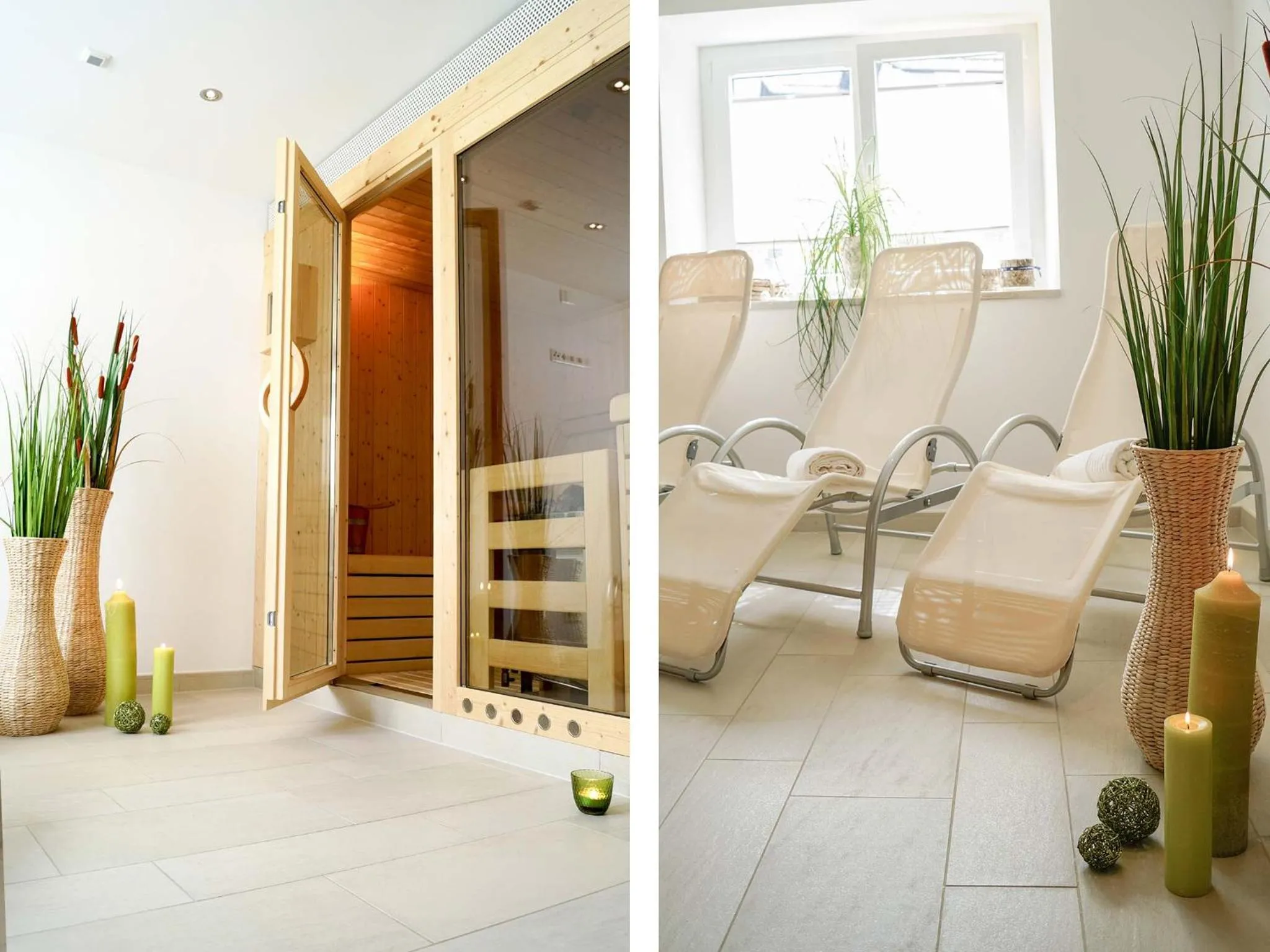 Sauna in Pension Apartment Erna