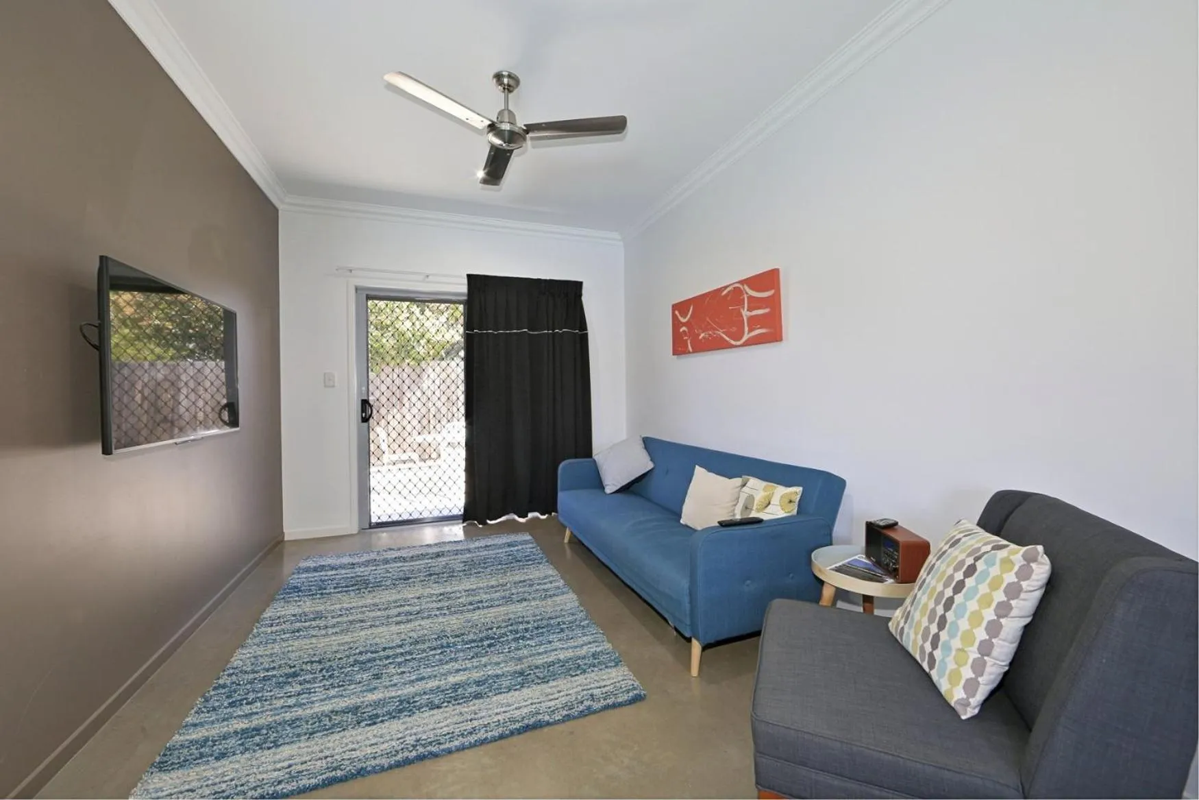 Living room in 12th Tee BnB