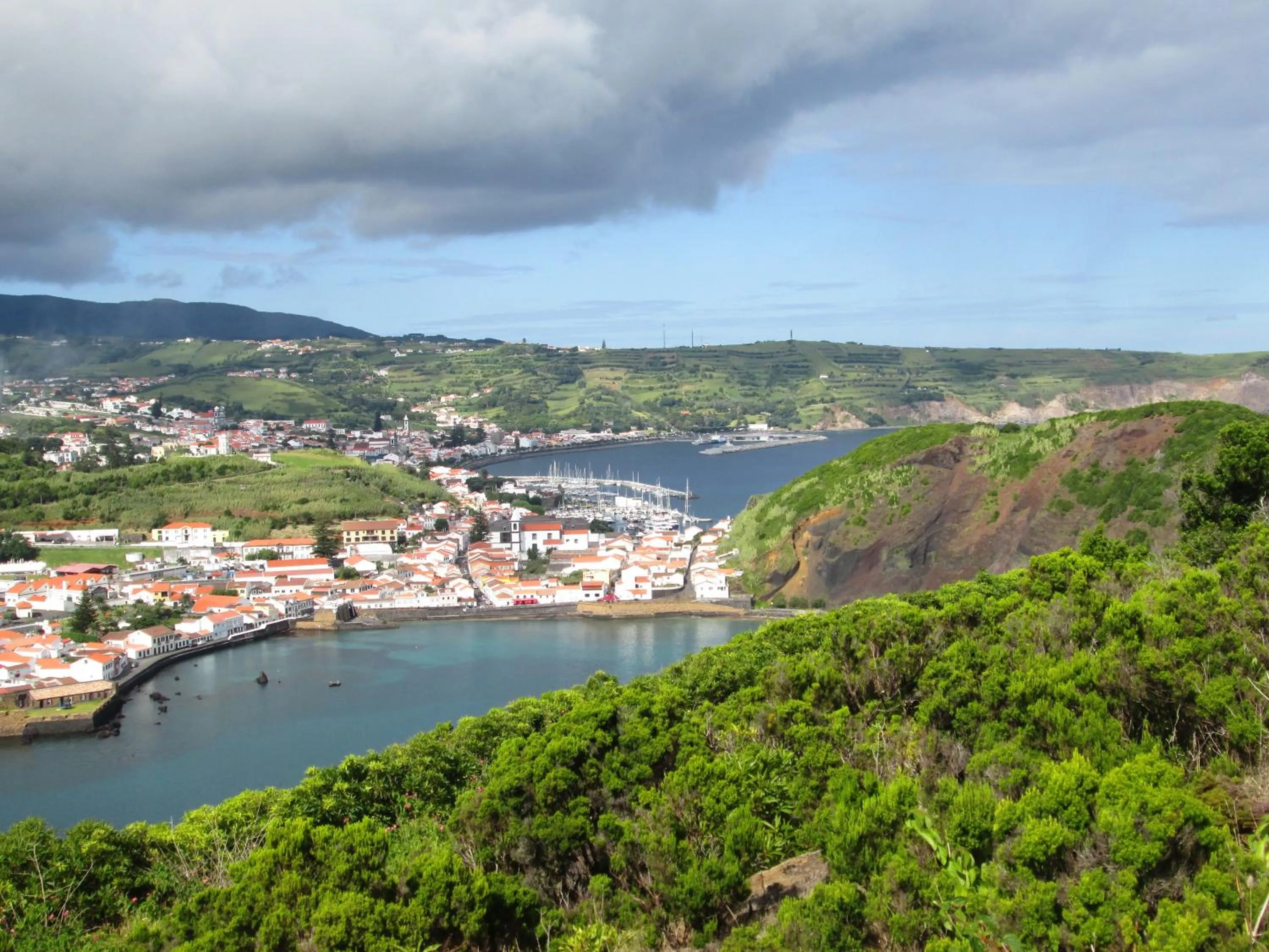 Natural landscape in Residência Machado
