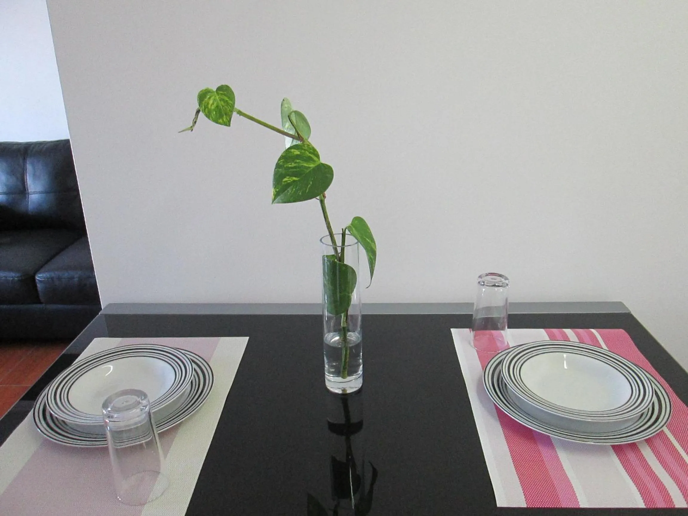 Dining area in Residência Machado