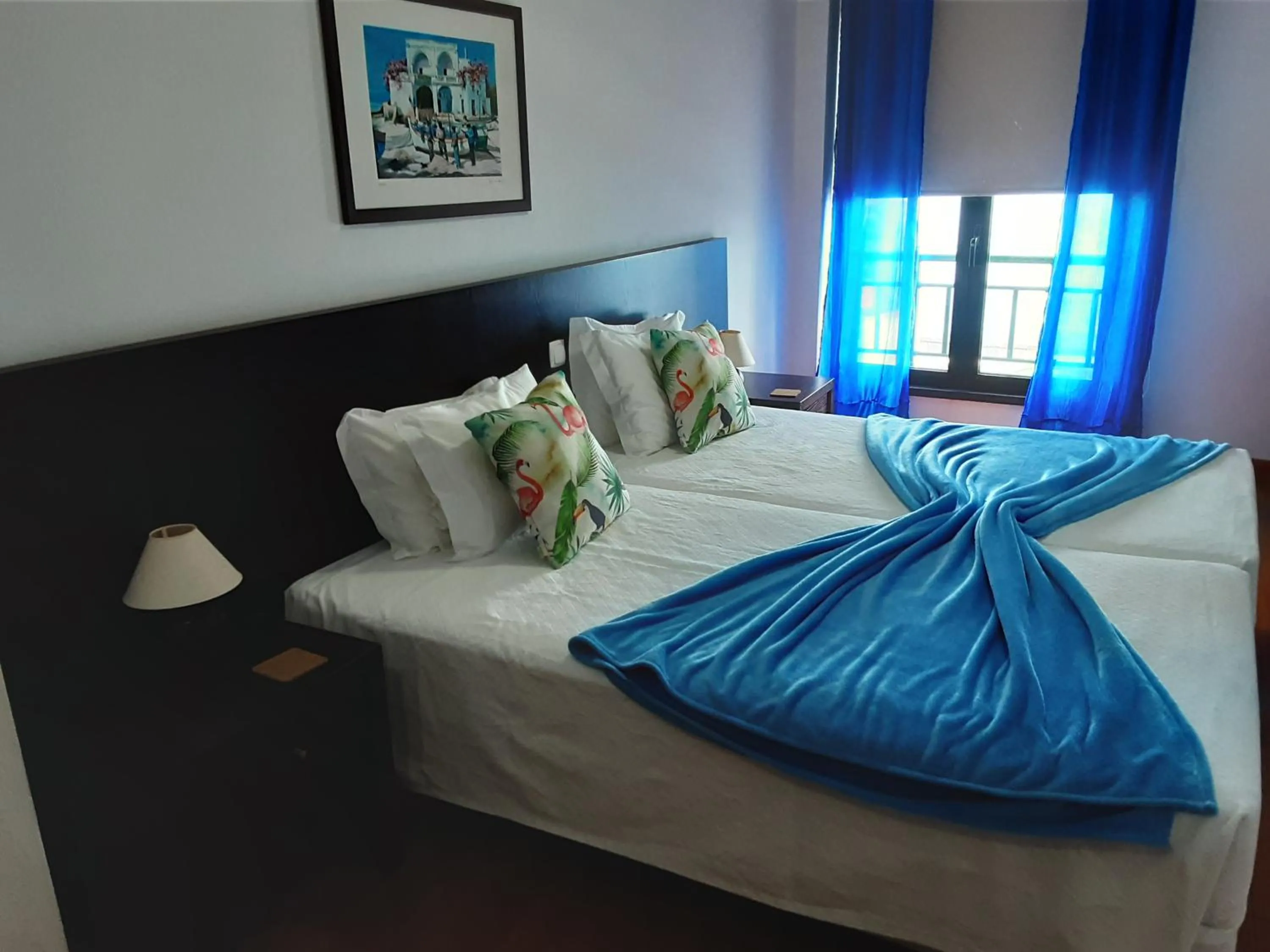 Bed in Residência Machado