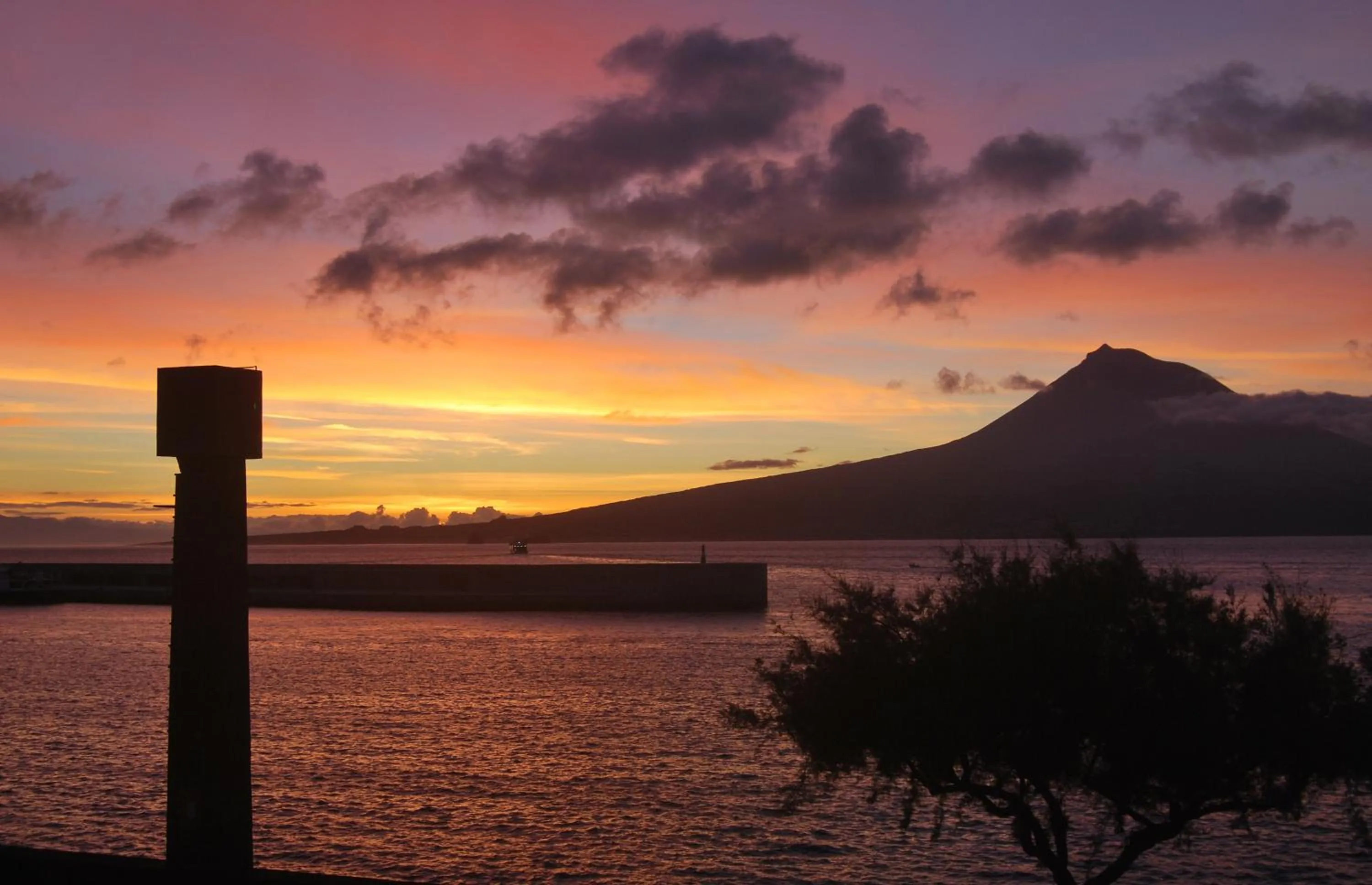 Sunset in Residência Machado