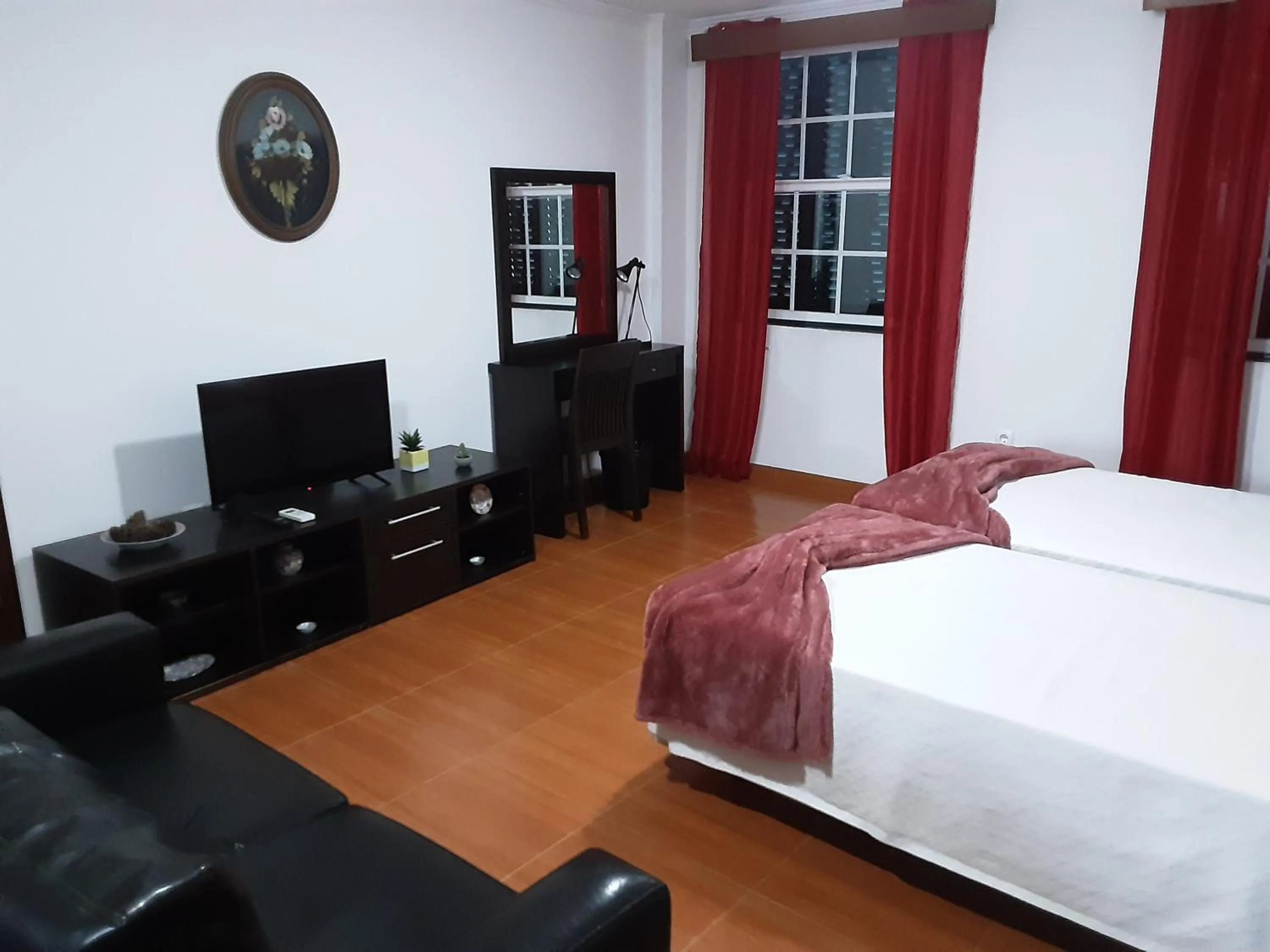 Bed in Residência Machado