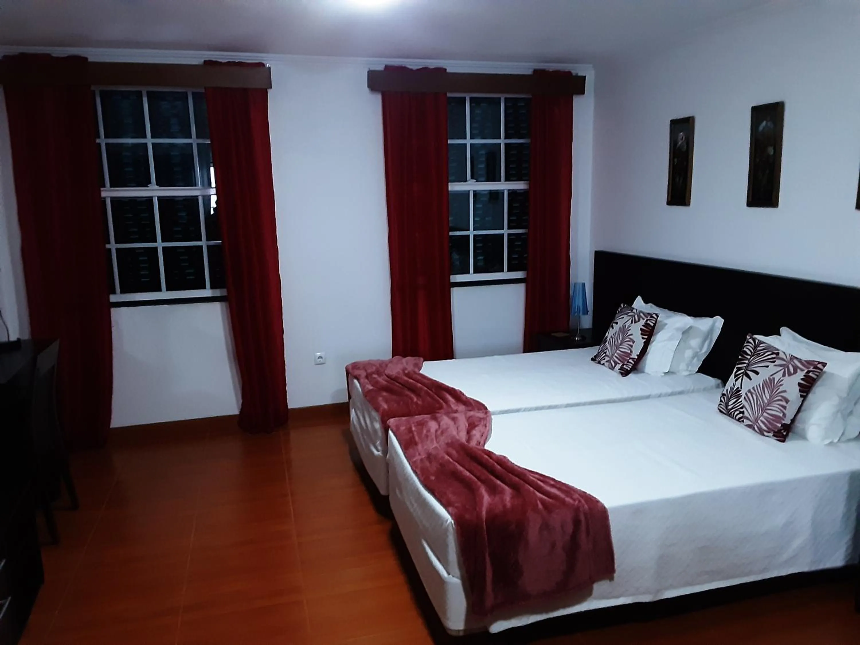 Bed in Residência Machado
