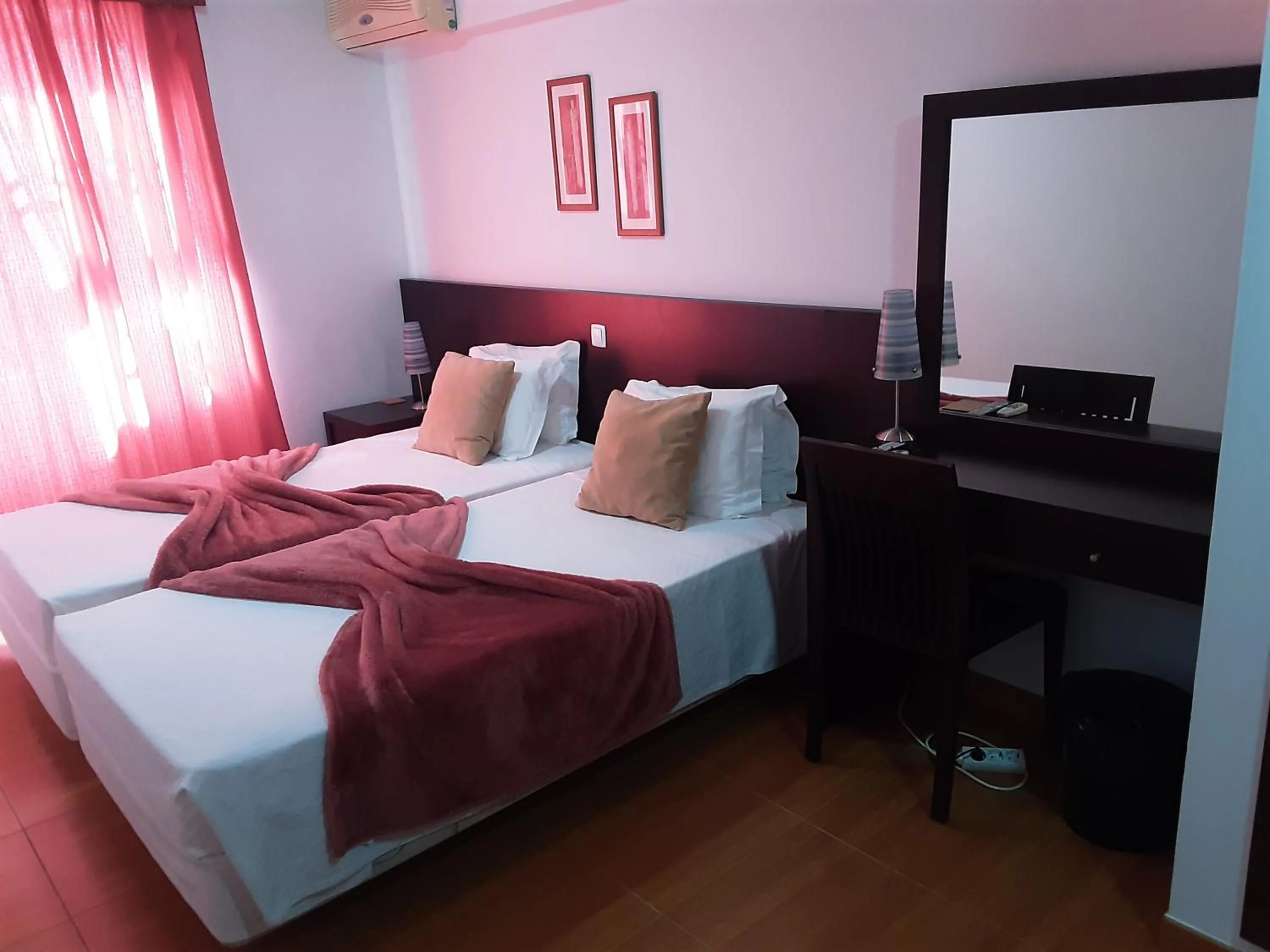 Bed in Residência Machado