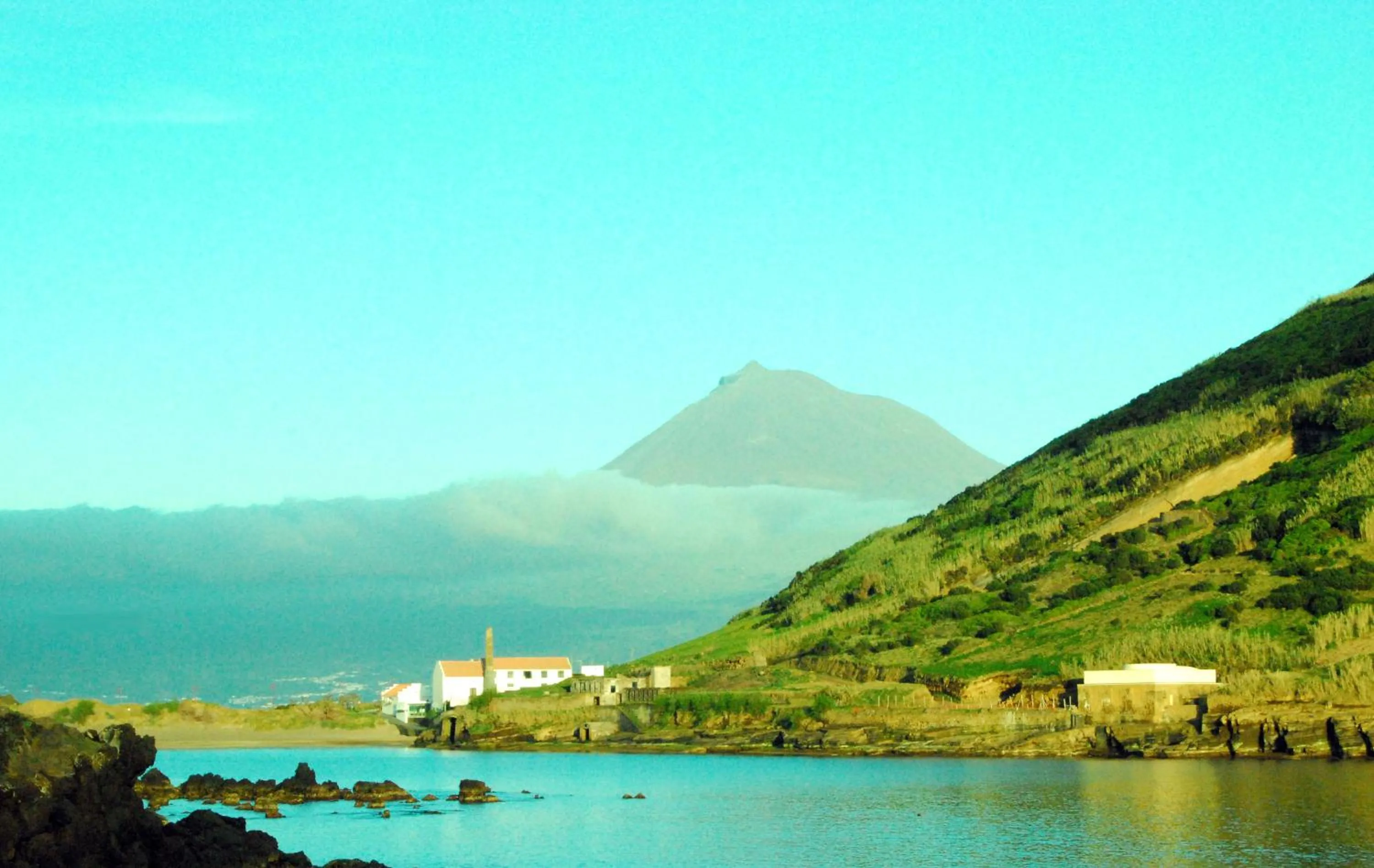 Natural landscape in Residência Machado