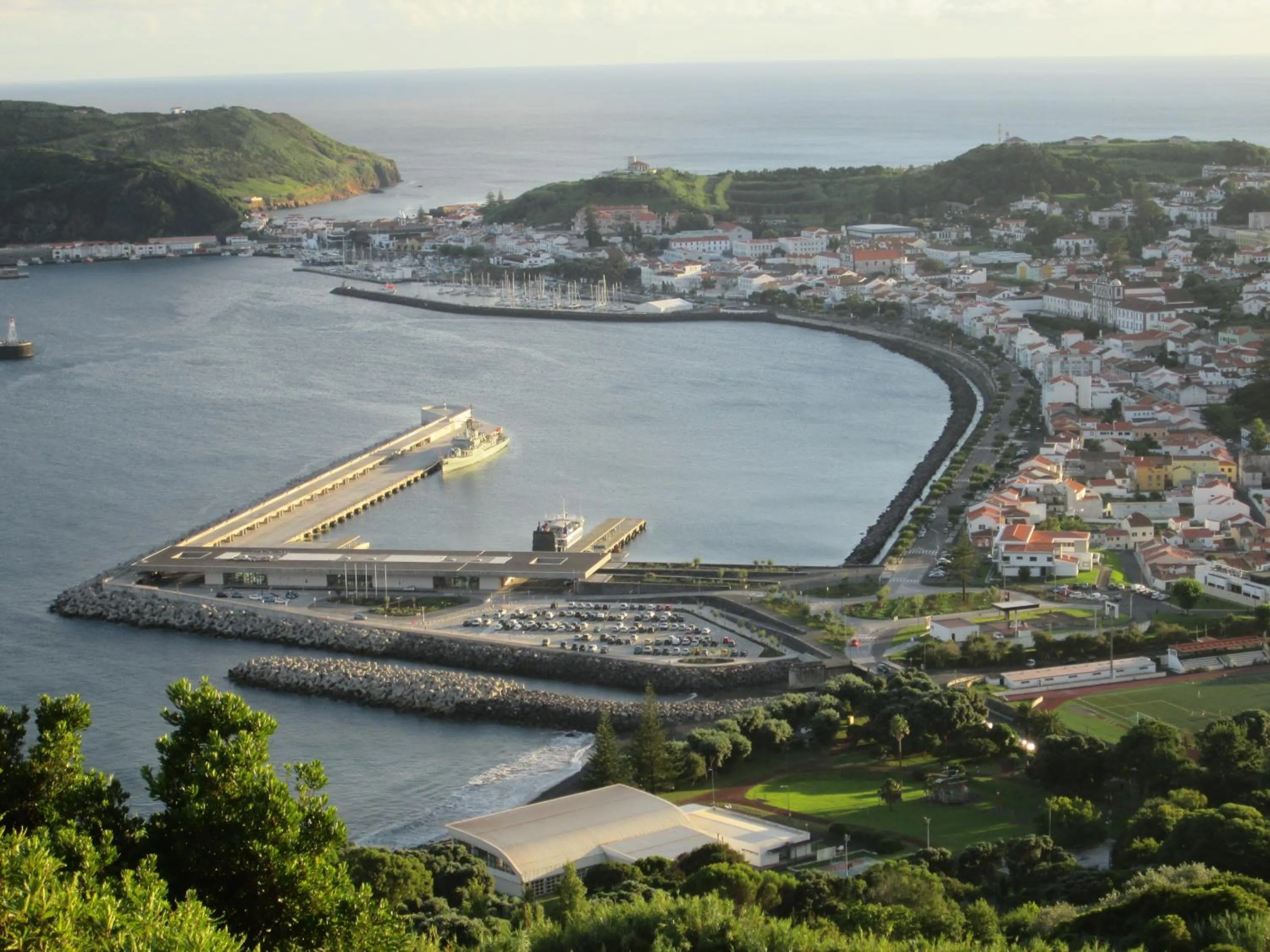 Natural landscape in Residência Machado