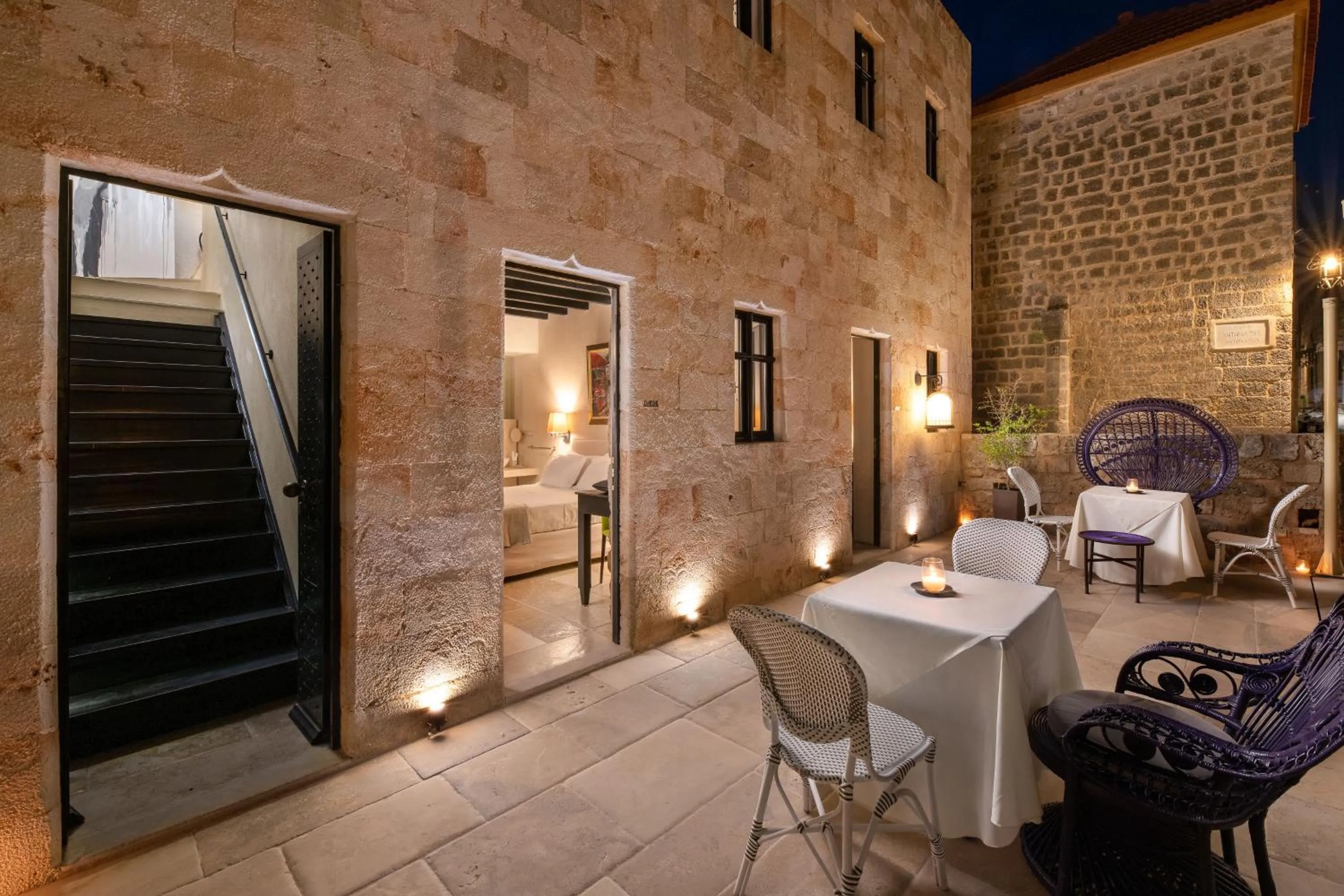 Patio in Allegory Boutique Hotel