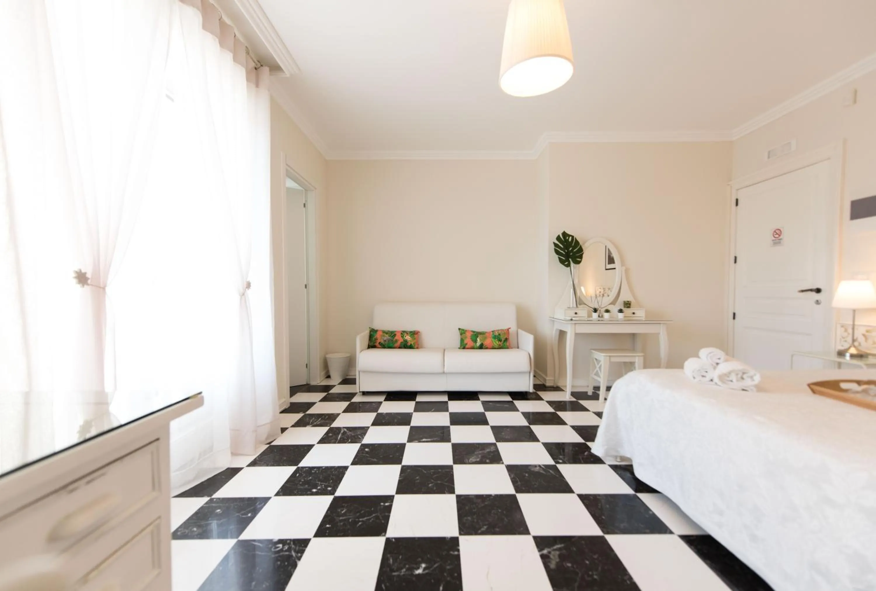 Living room, Bed in Residenza Il Sole