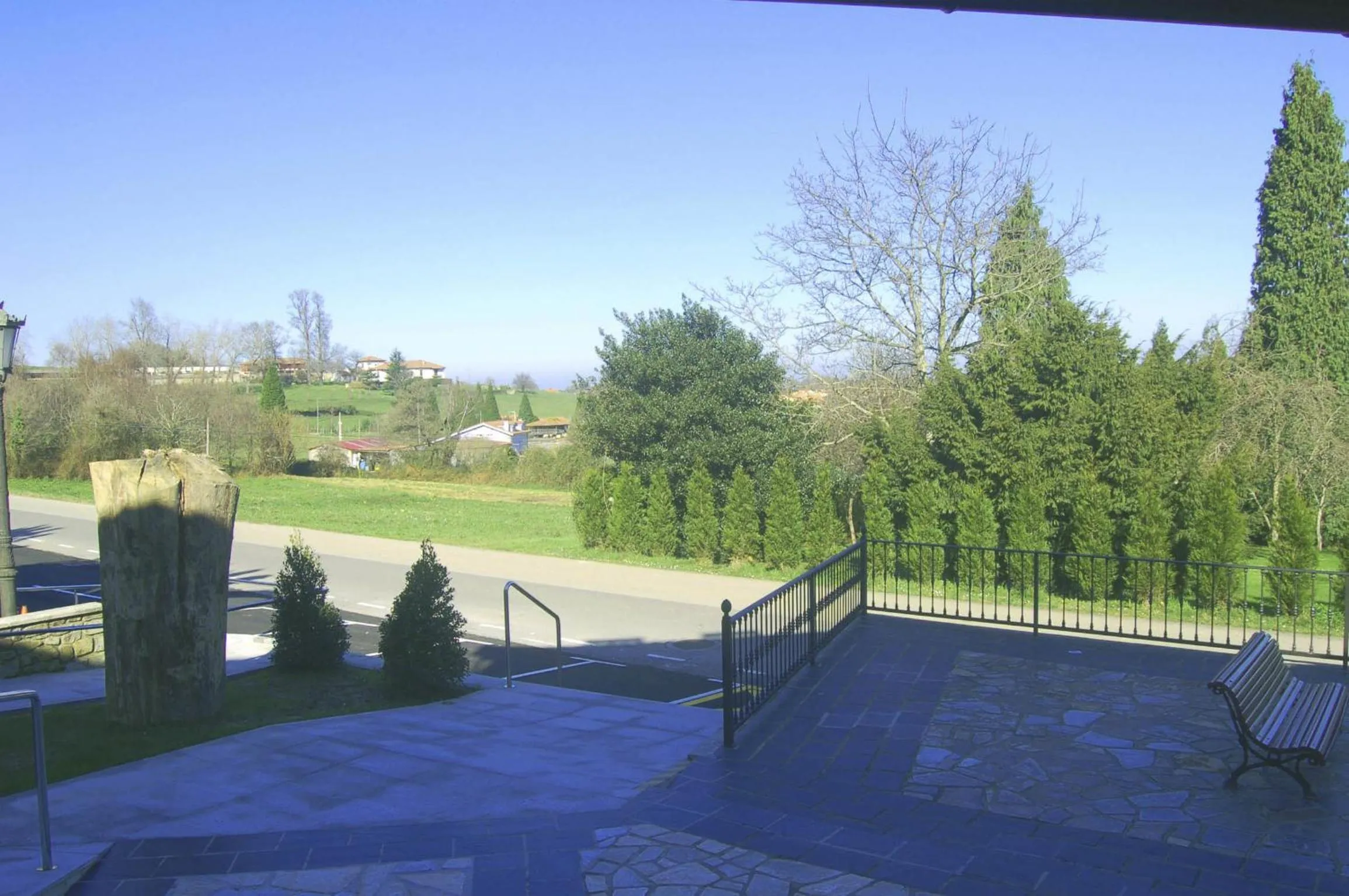 Natural landscape in Hotel Lupa