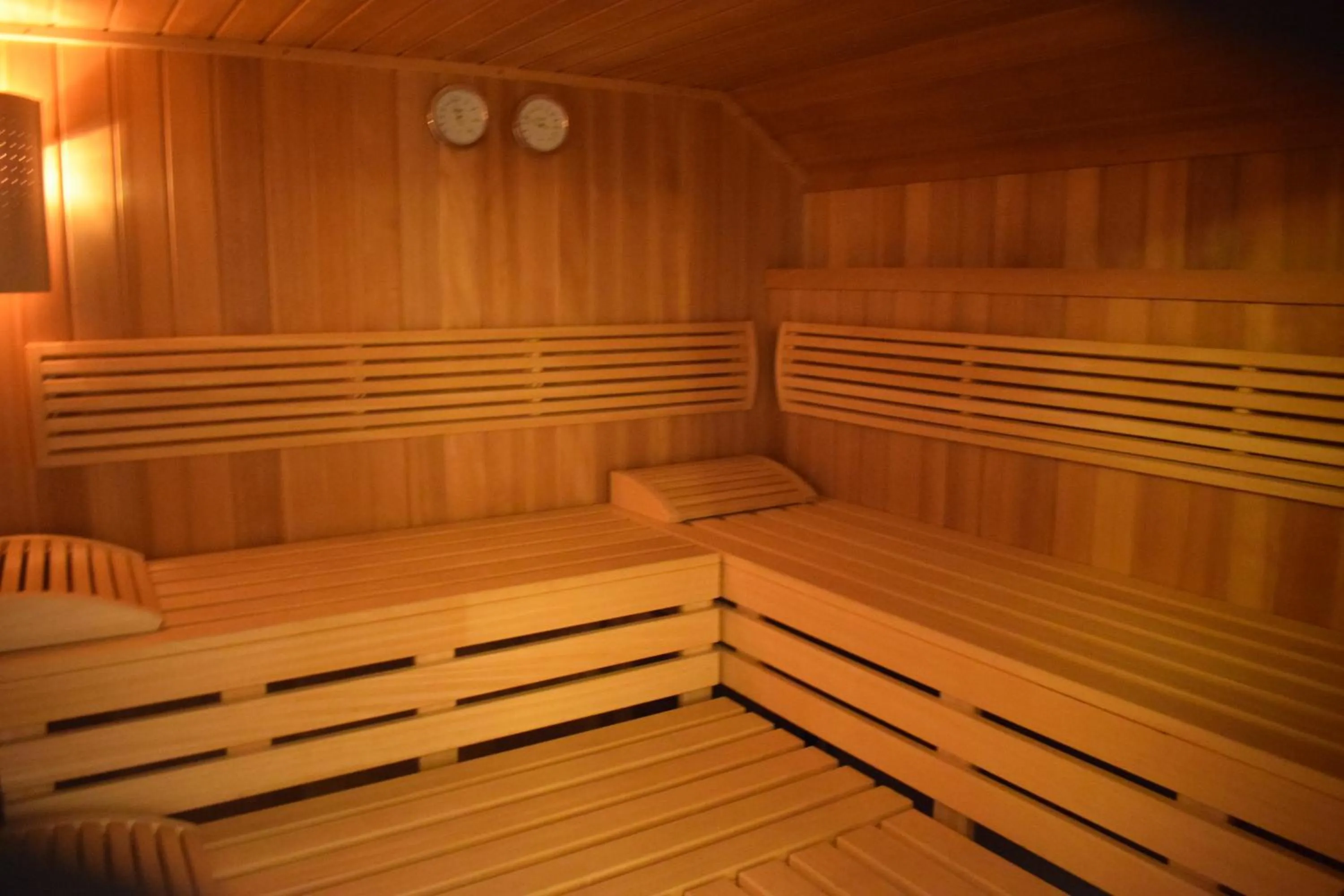 Sauna in Akzent Hotel Goldner Hirsch