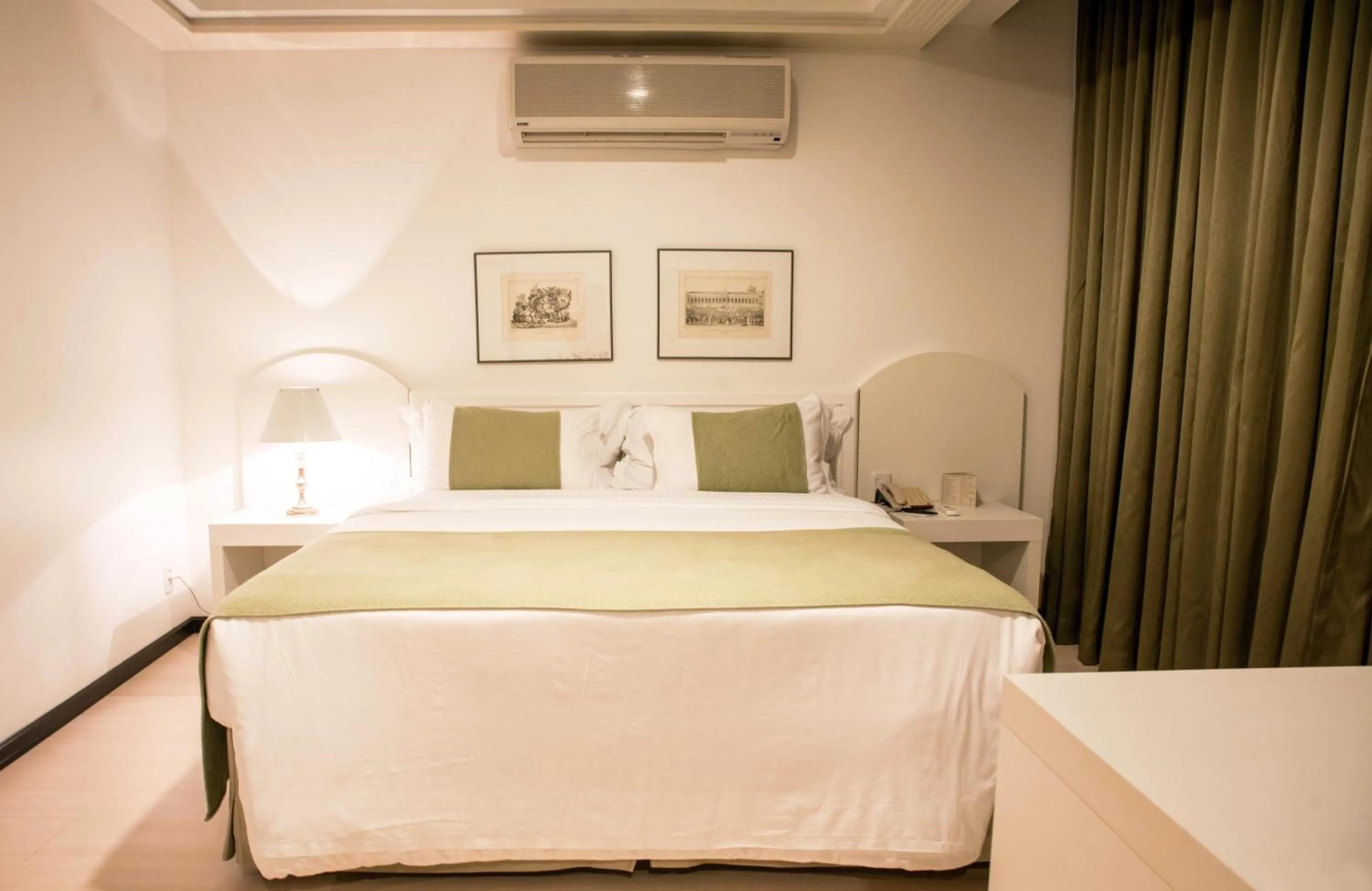 Decorative detail, Bed in Plaza São Rafael Hotel