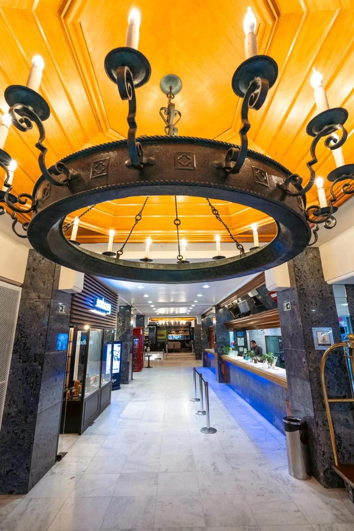 Lobby or reception in Plaza São Rafael Hotel