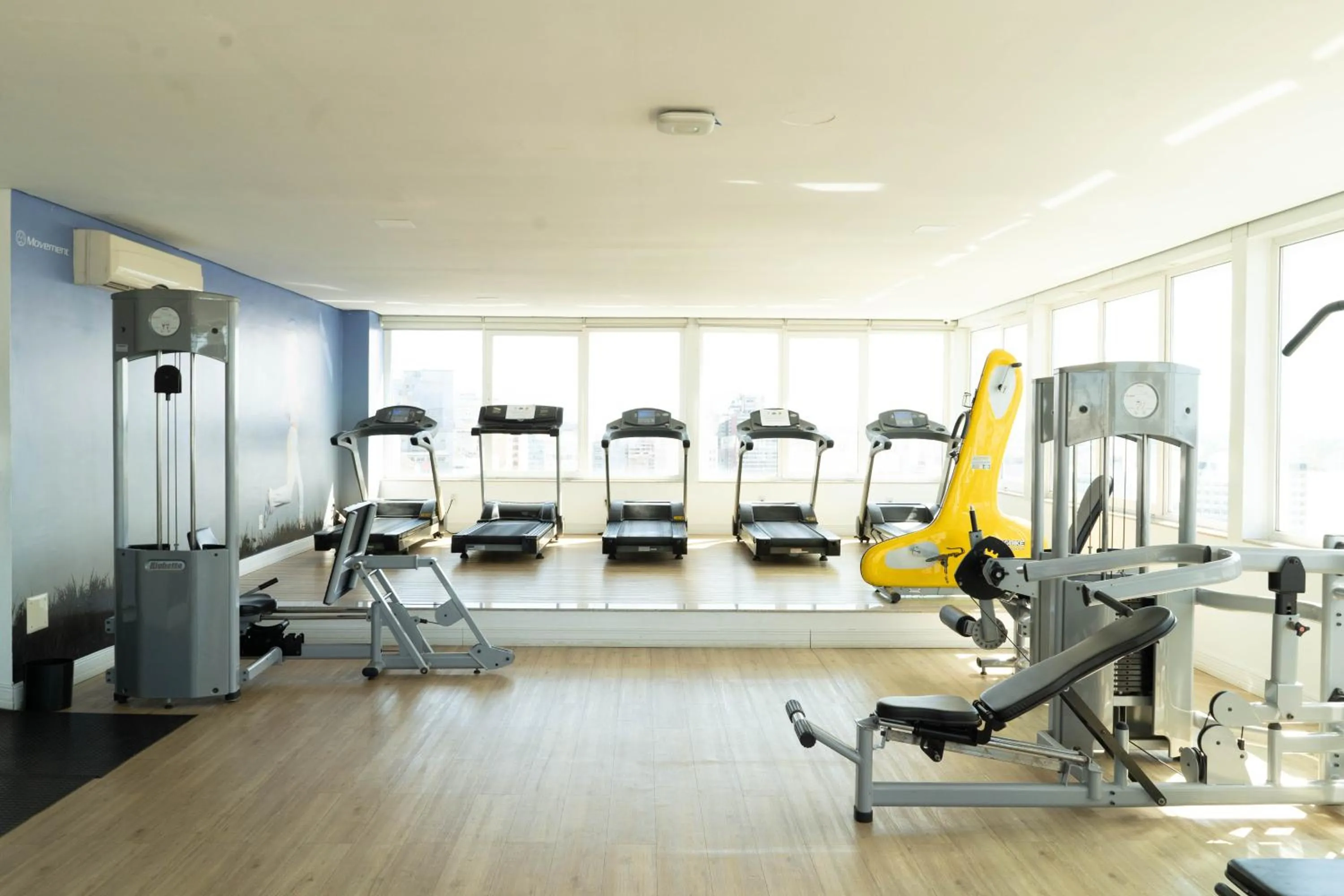 Fitness centre/facilities in Plaza São Rafael Hotel