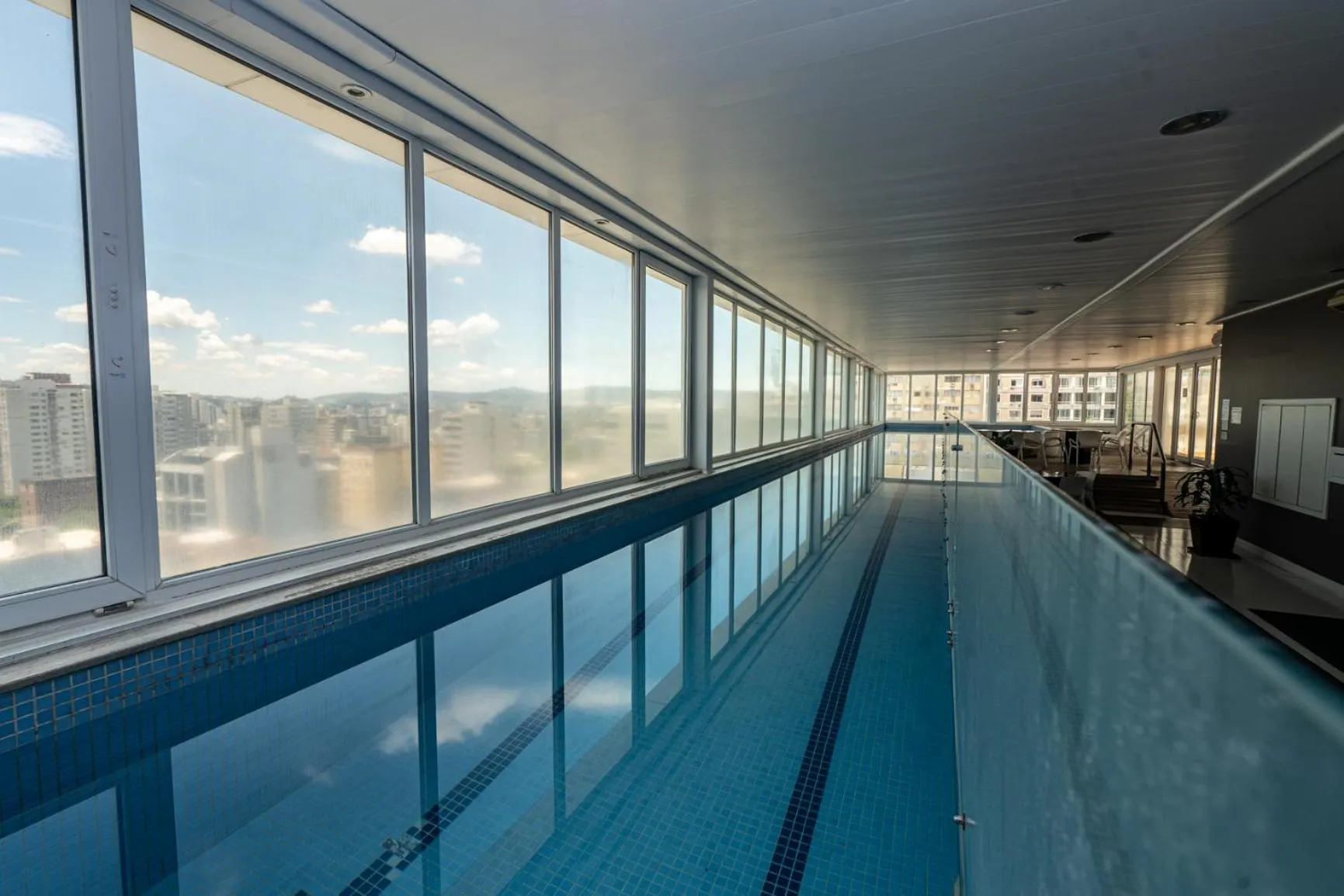 Pool view in Plaza São Rafael Hotel