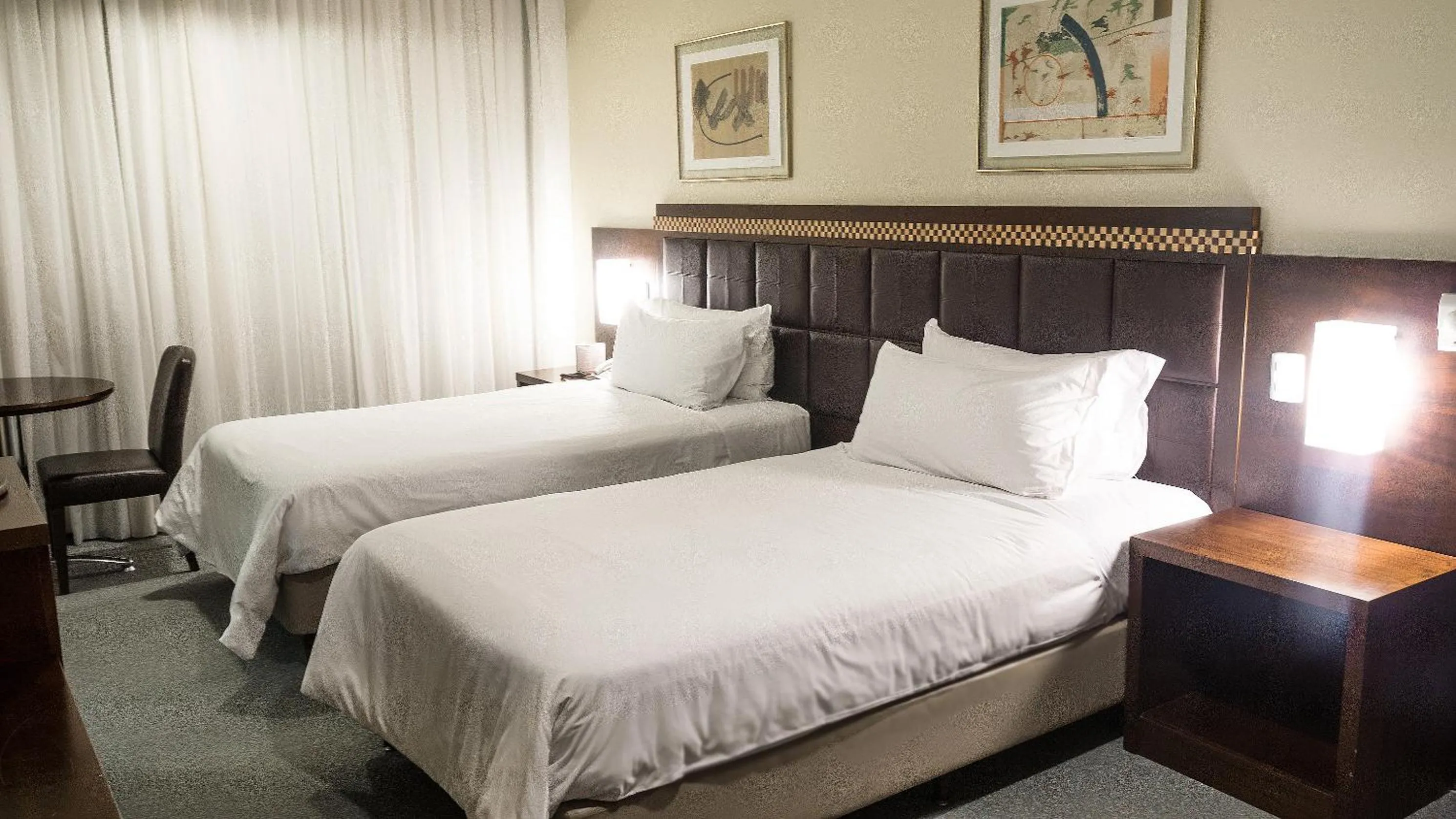 Decorative detail, Bed in Plaza São Rafael Hotel