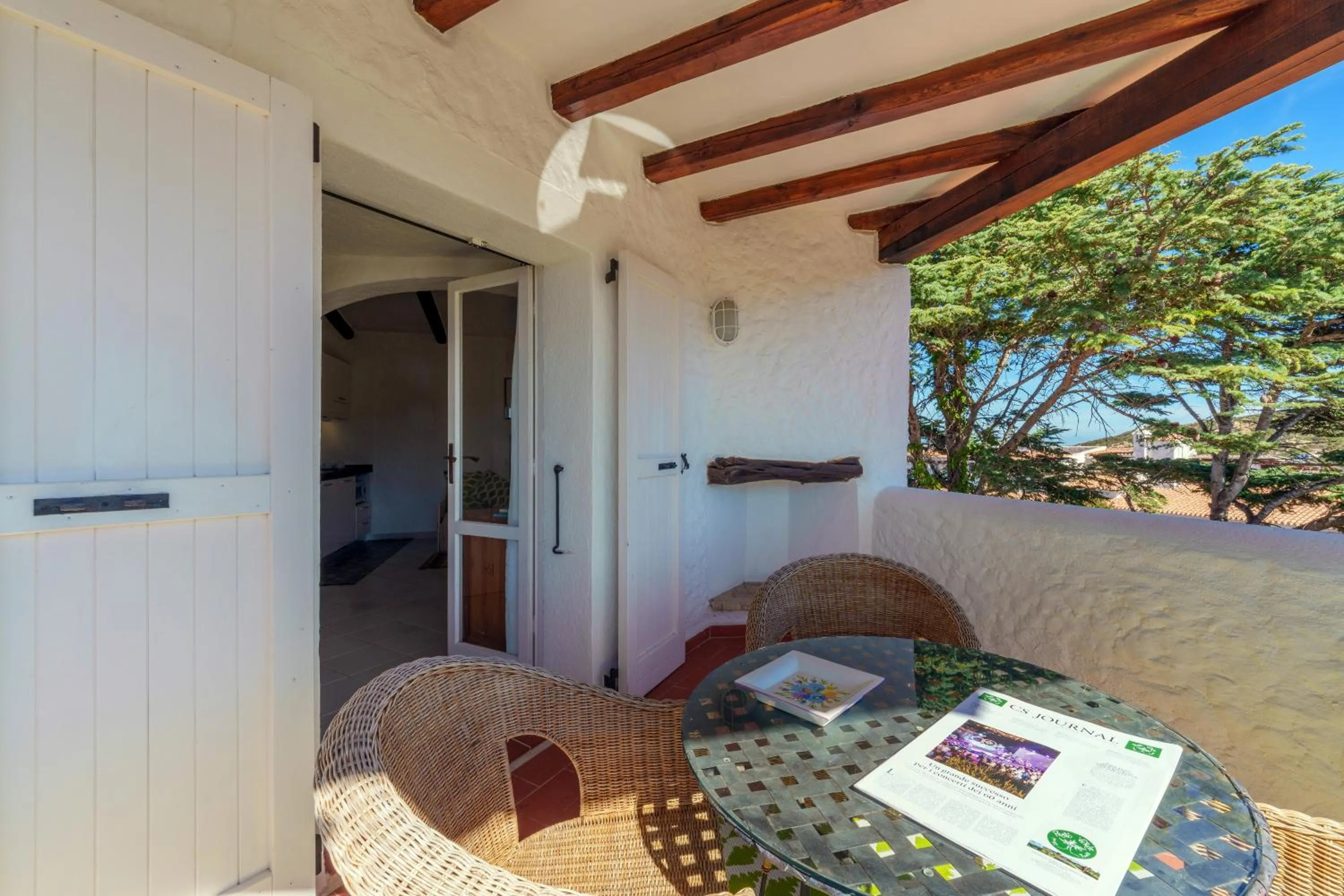Balcony/Terrace in Hotel Punta Est