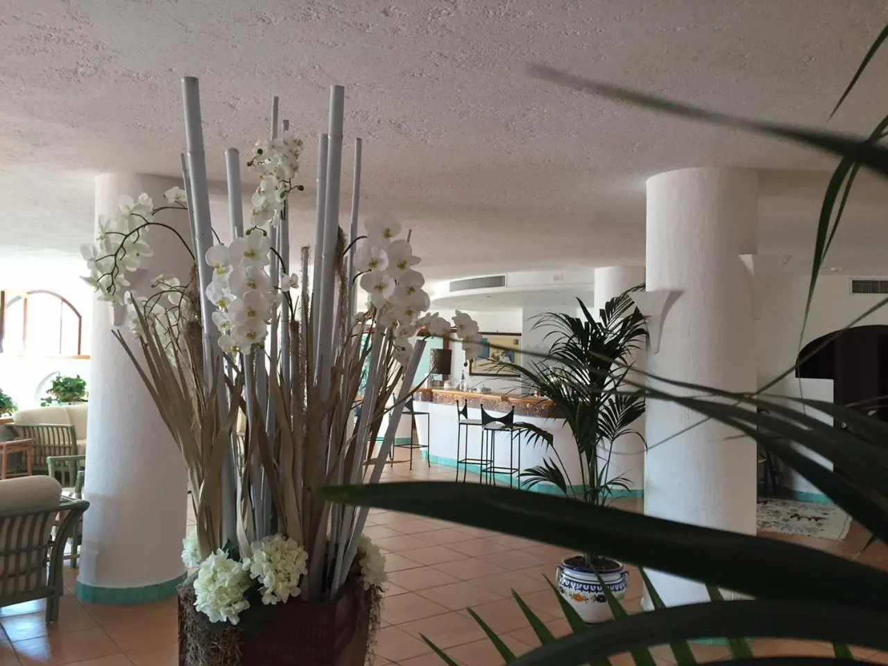 Decorative detail in Hotel Punta Est