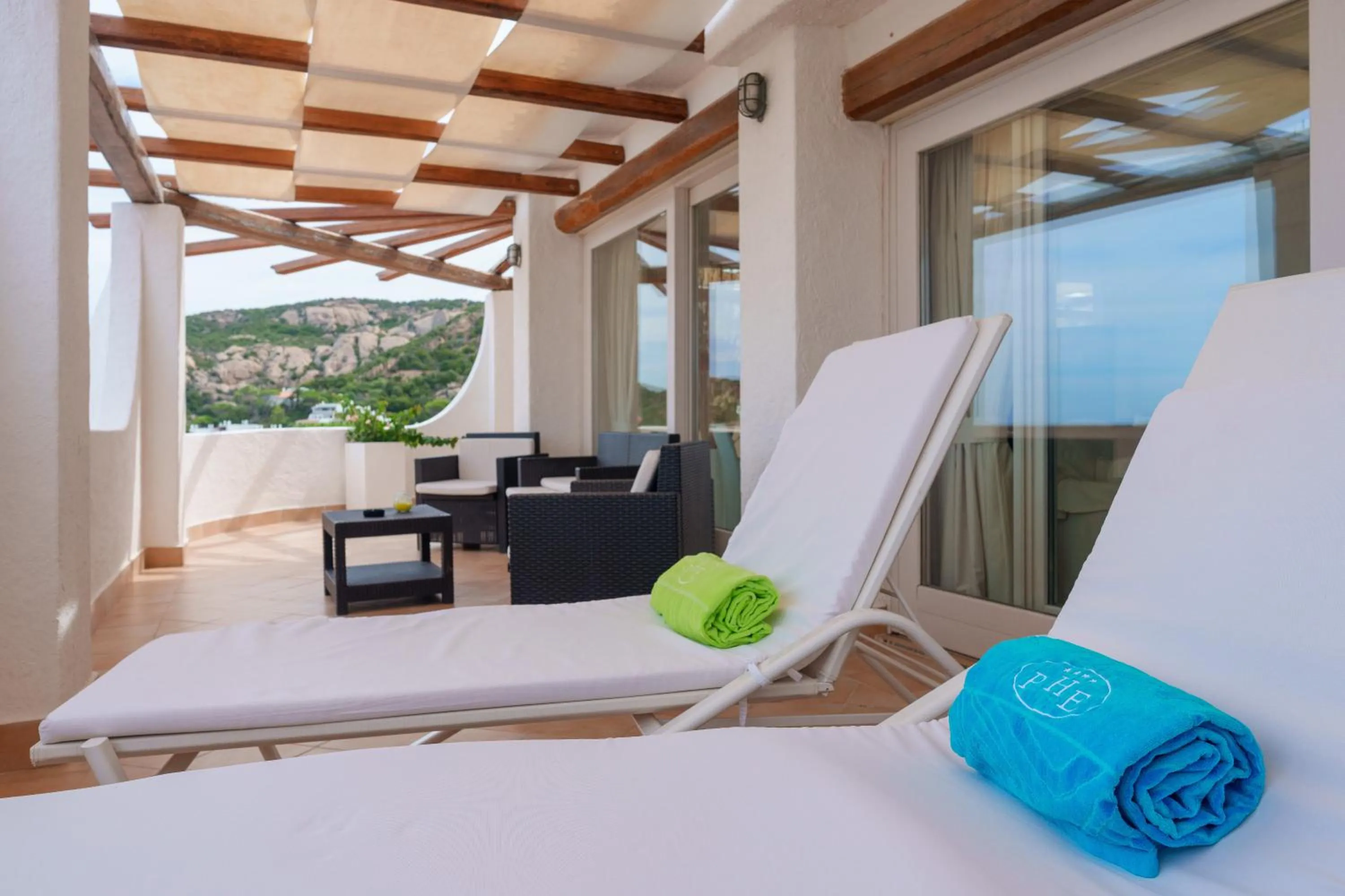 Balcony/Terrace in Hotel Punta Est