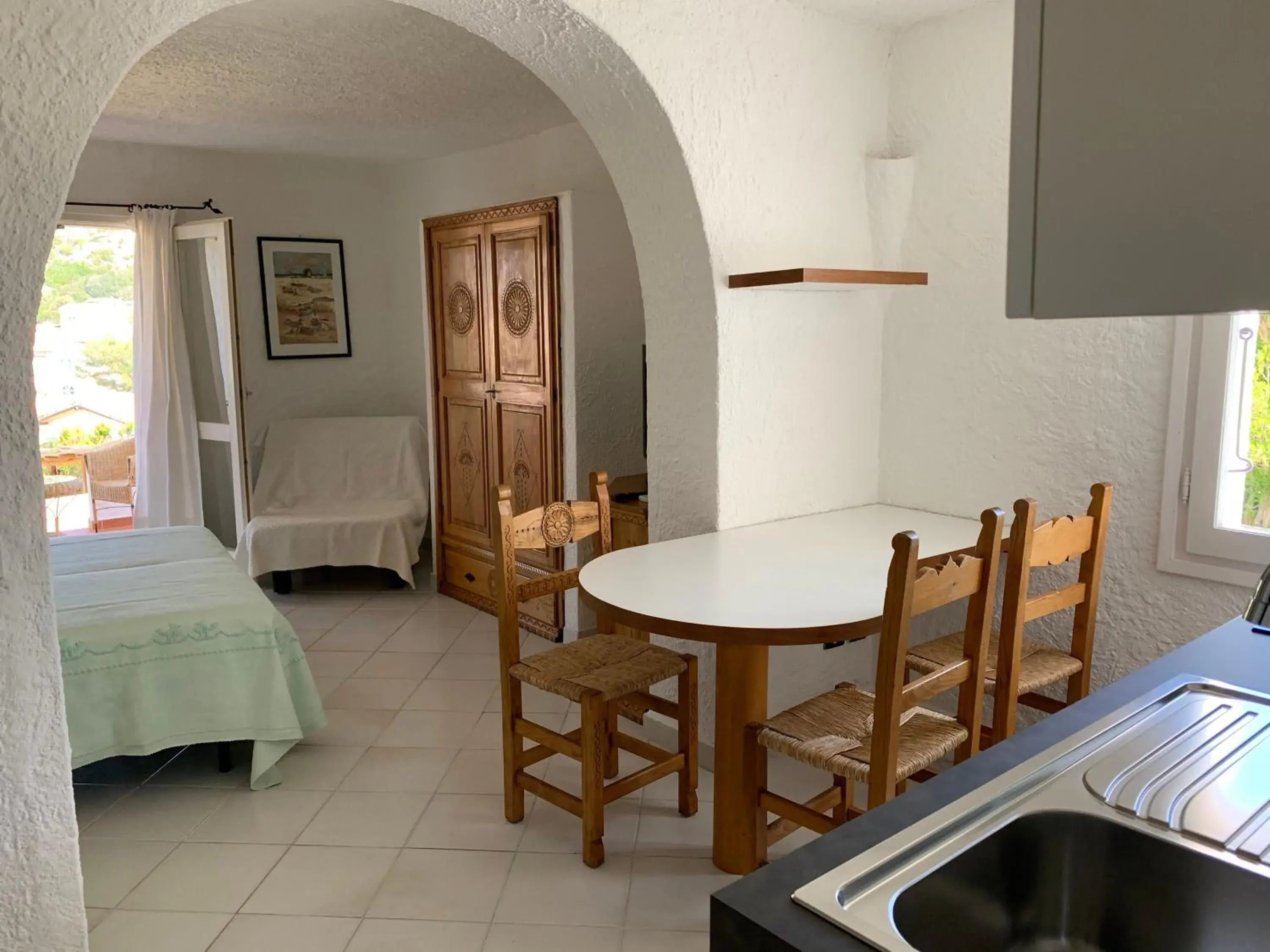 Seating area, Bed in Hotel Punta Est Seating area, Bed in Hotel Punta Est