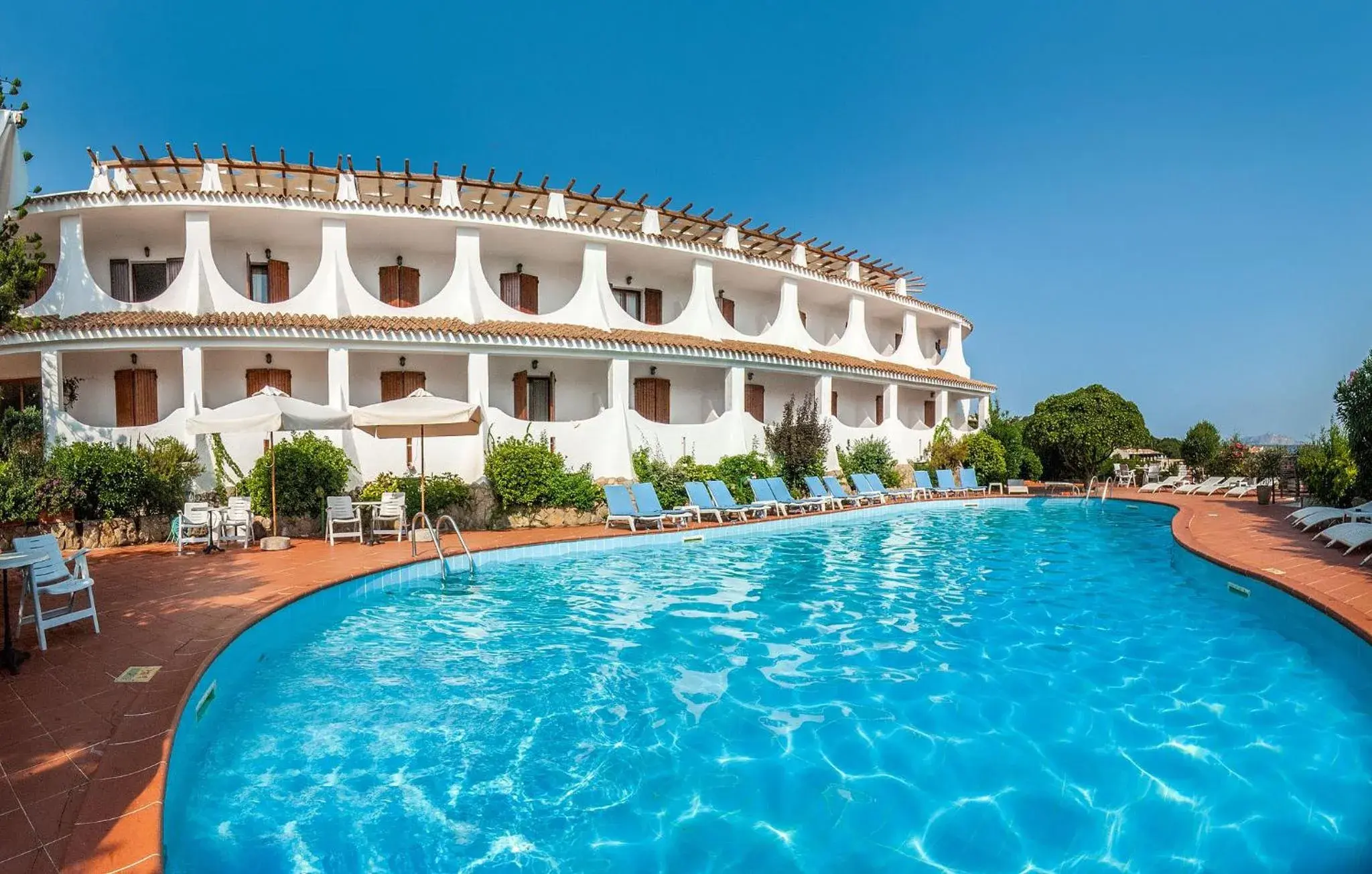 Swimming pool in Hotel Punta Est Swimming pool in Hotel Punta Est