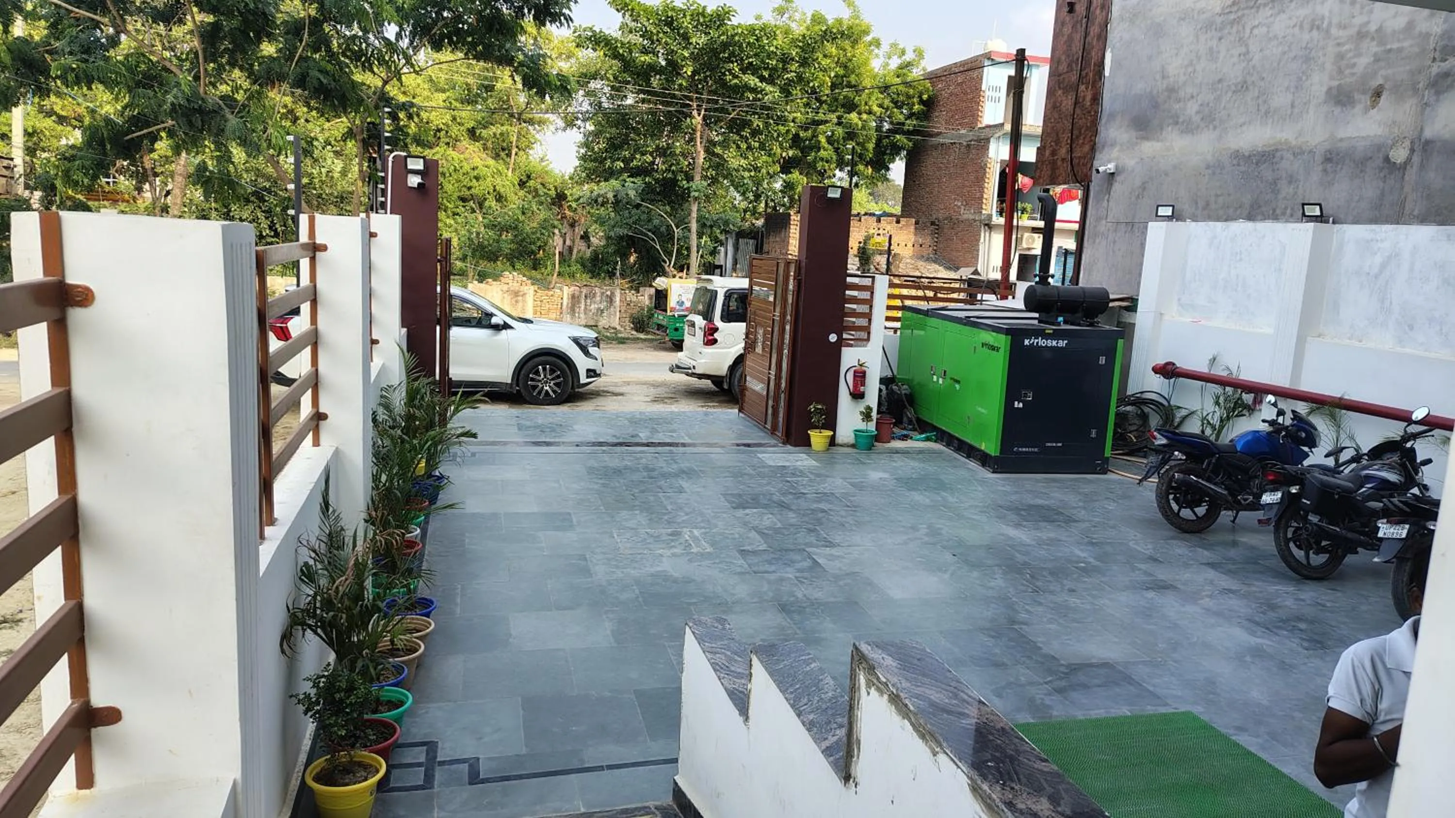 Street view in Hotel Sumangala Stay and Restaurant