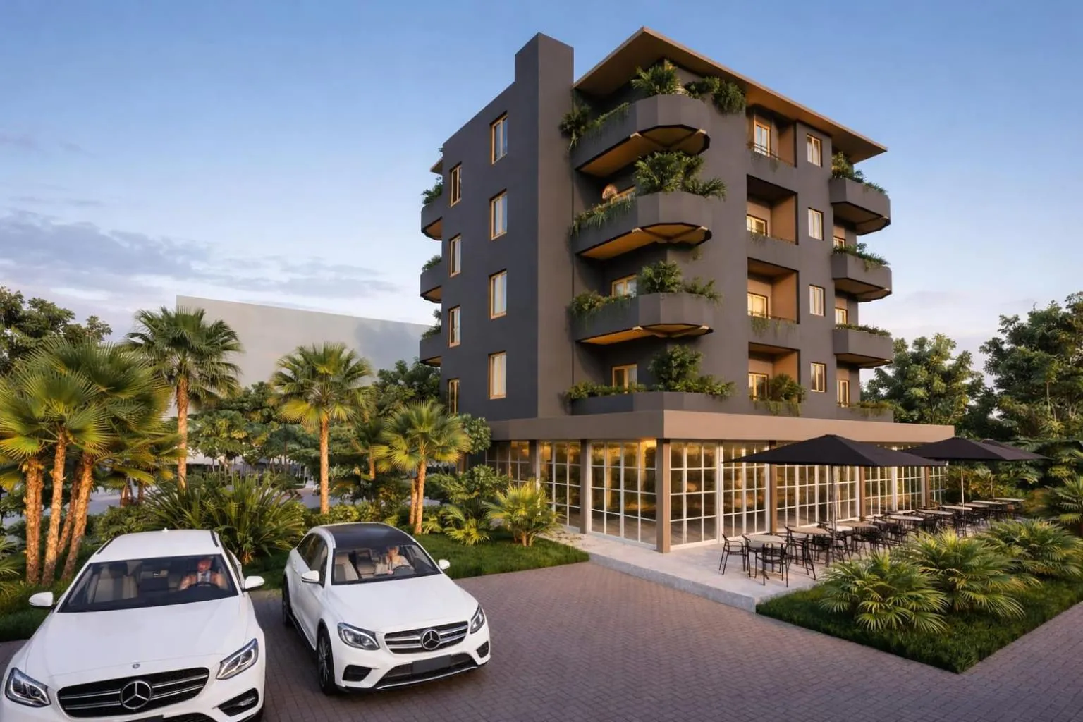 Property building in KURTI Hotel