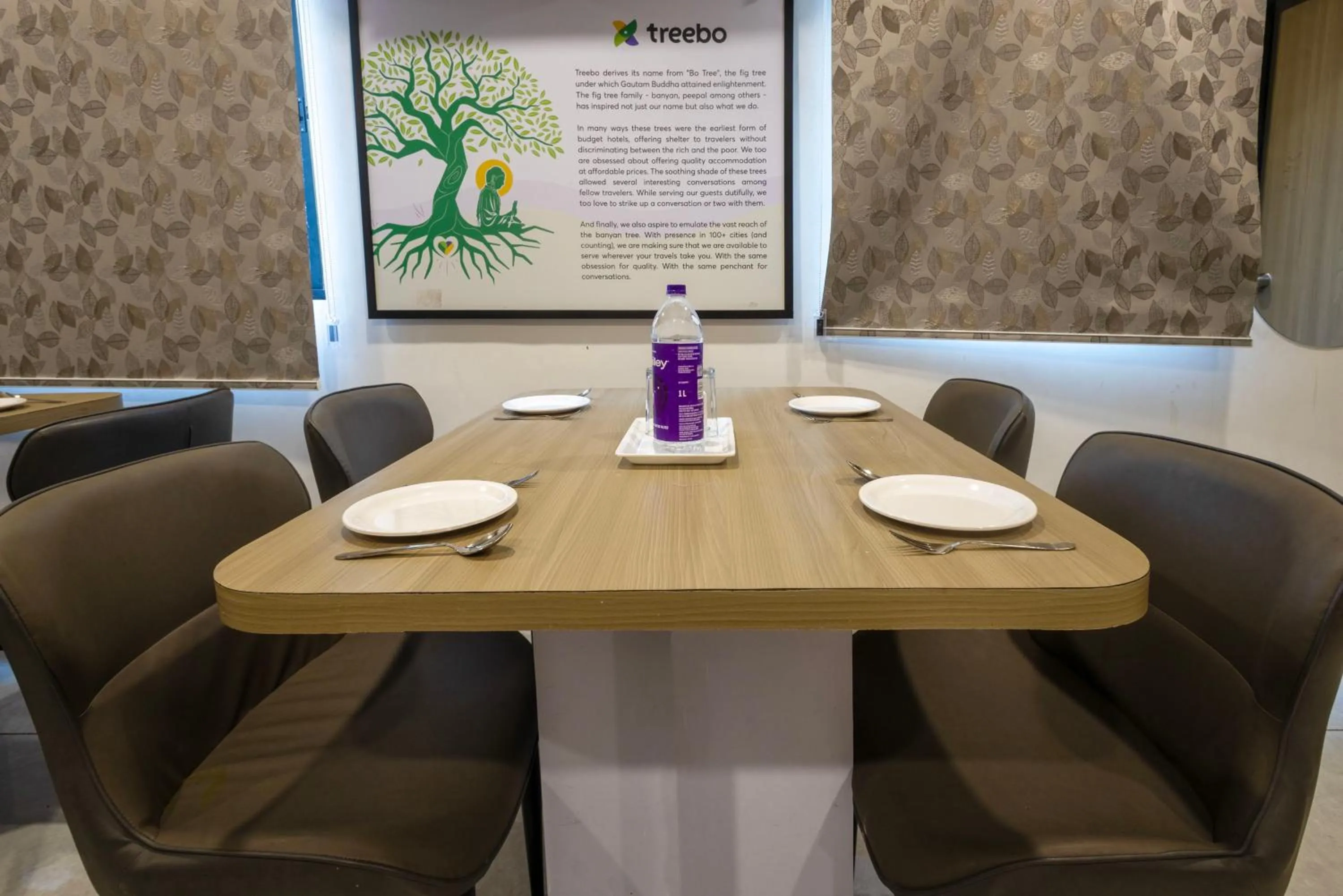 Dining area in Treebo Grand Shivay