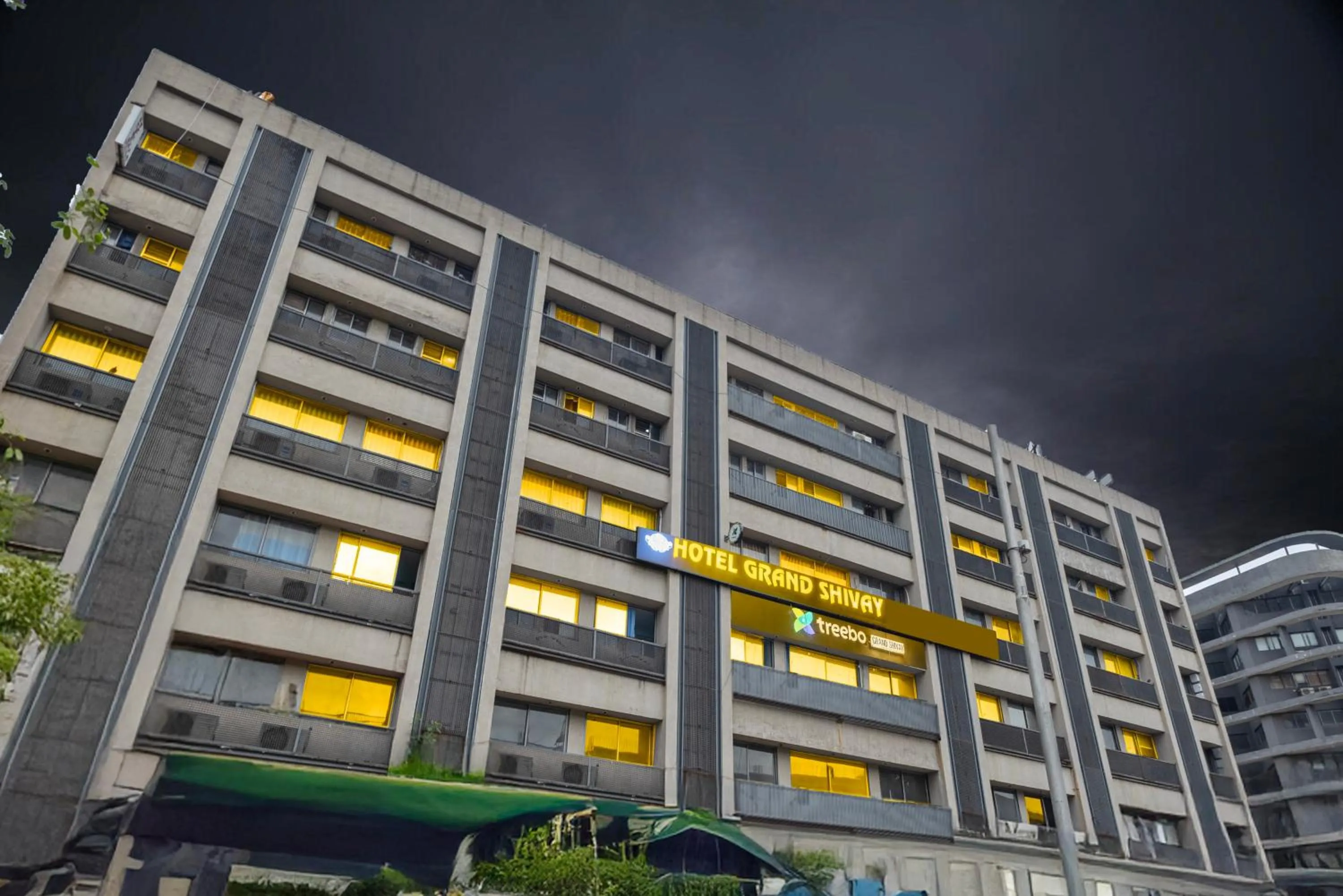 Property building in Treebo Grand Shivay