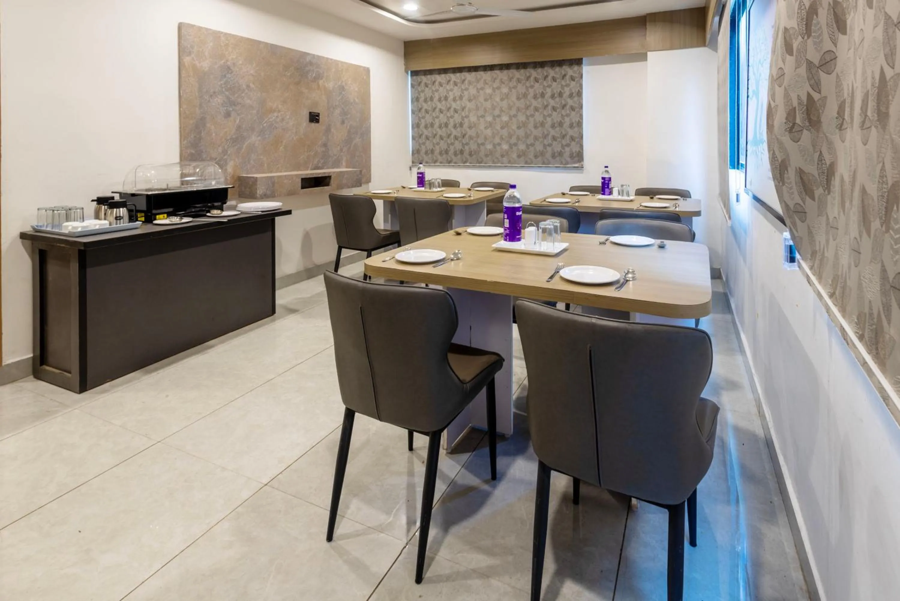 Dining area in Treebo Grand Shivay