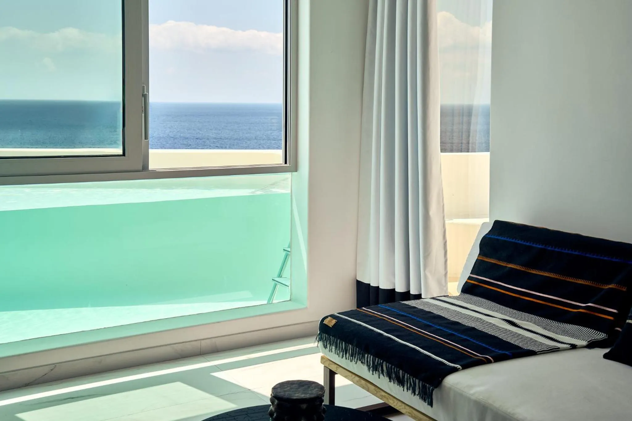Sea view in Kouros Hotel & Suites