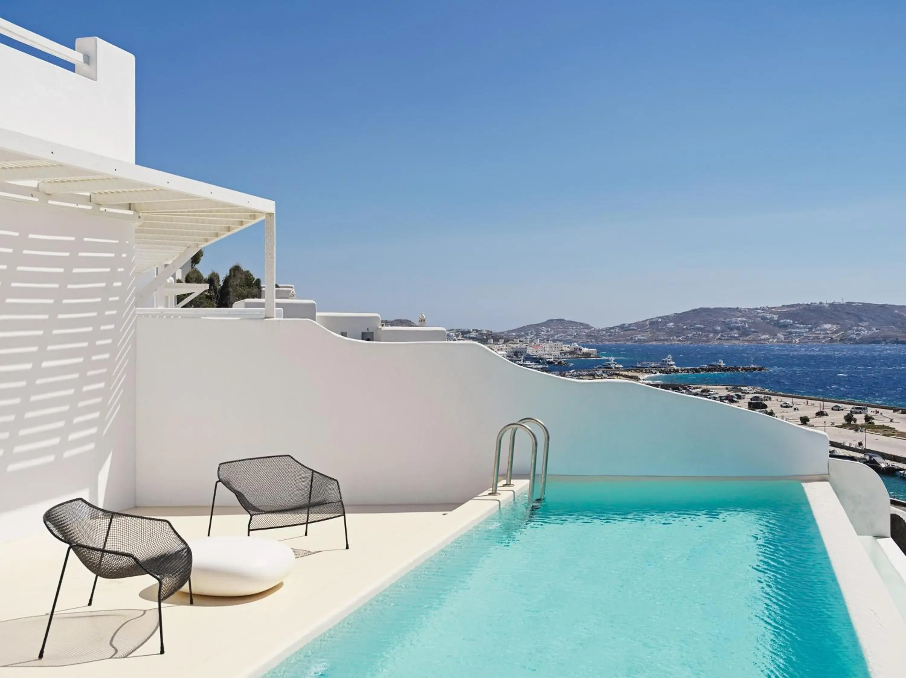 Sanctuary Sea View Suite with Private Pool in Kouros Hotel & Suites Sanctuary Sea View Suite with Private Pool in Kouros Hotel & Suites