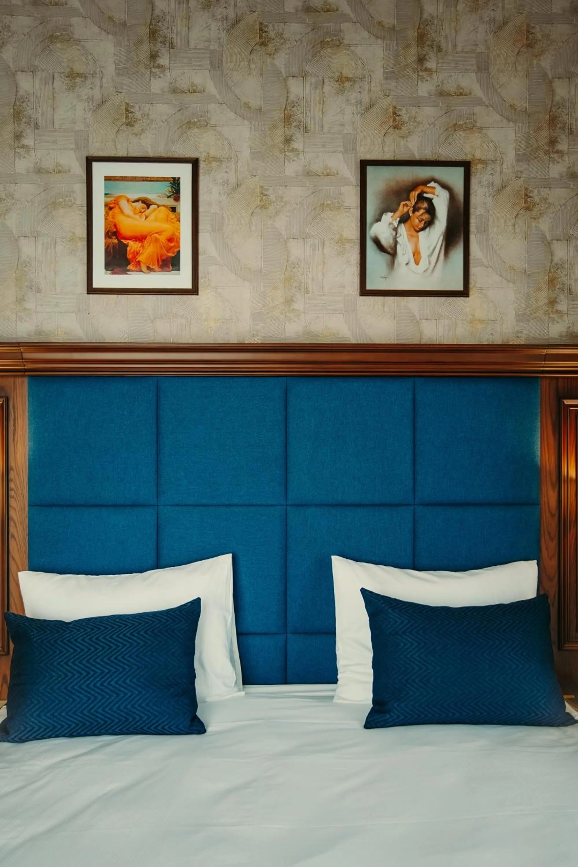 Bed in Hill Chalet Hotel Gabala