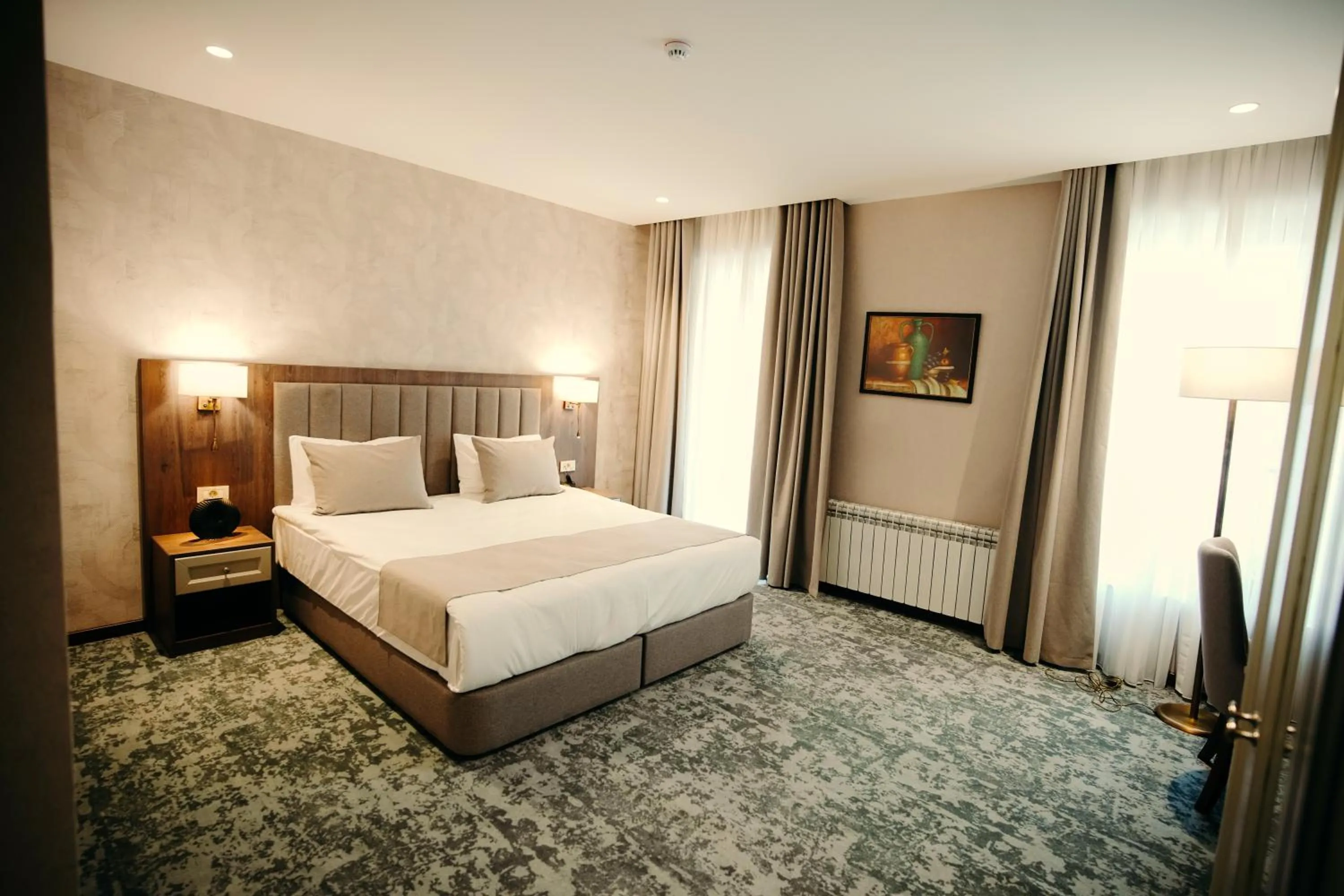 Photo of the whole room, Bed in Hill Chalet Hotel Gabala