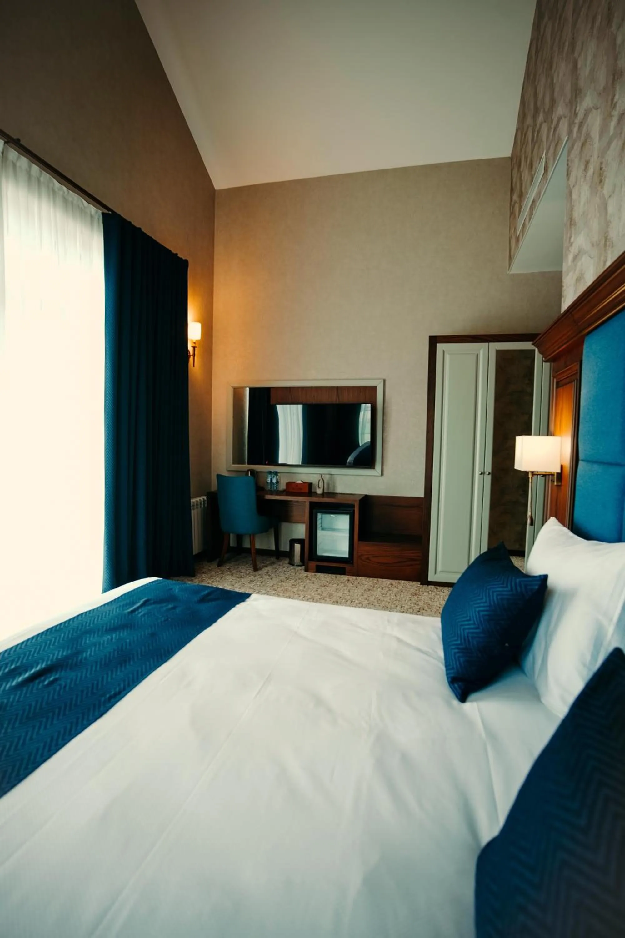 Bed in Hill Chalet Hotel Gabala