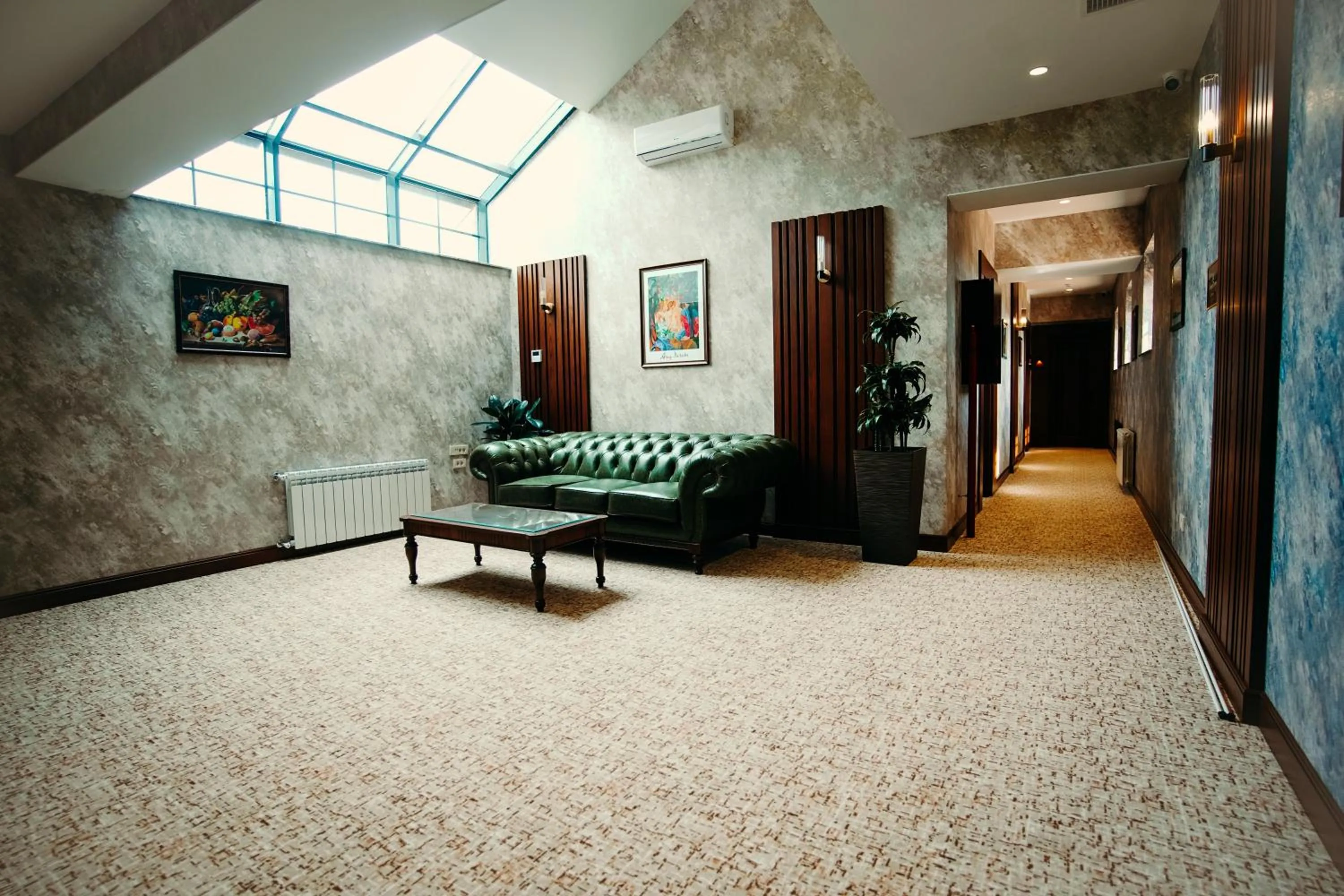 Seating area in Hill Chalet Hotel Gabala