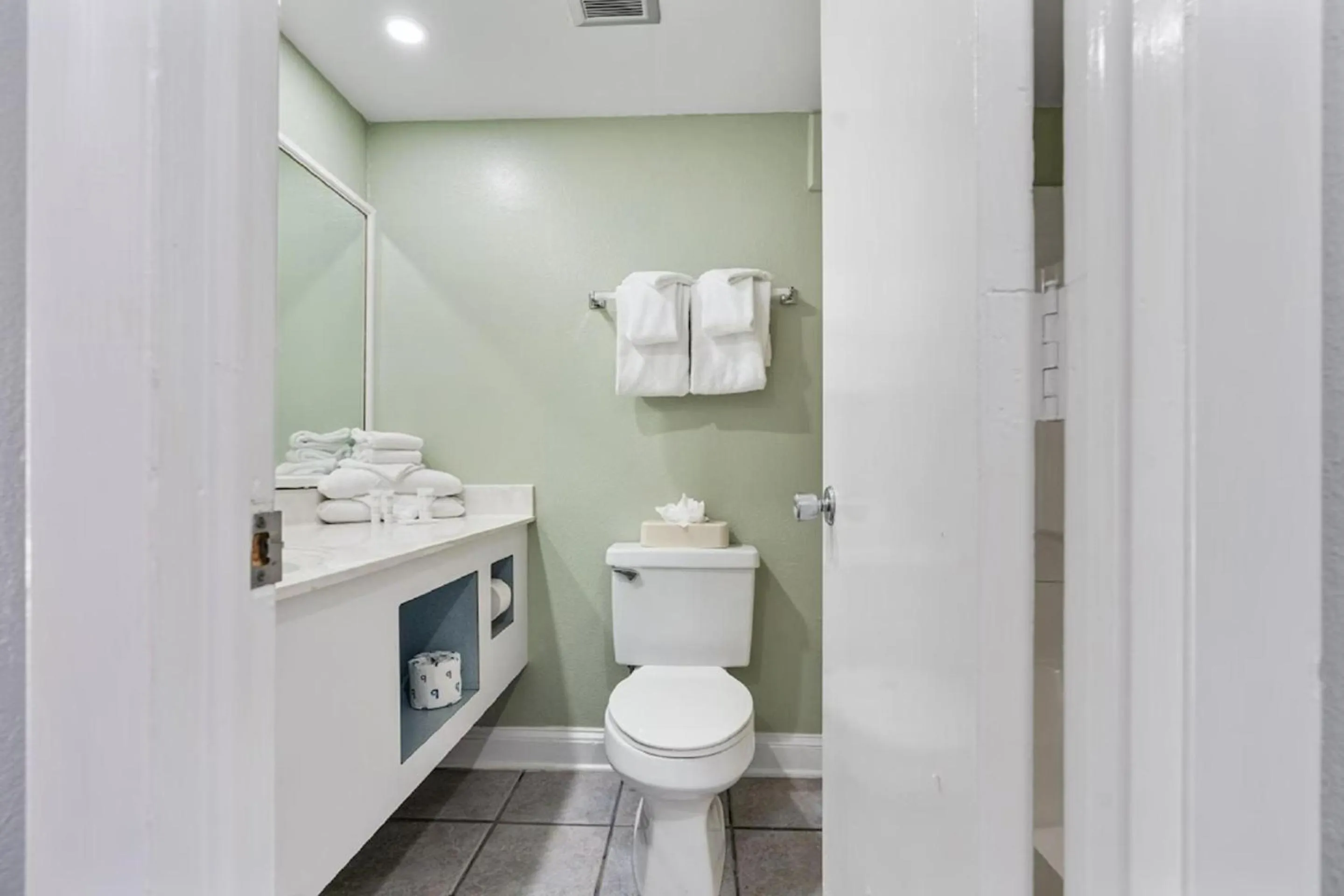 Bathroom in Capital O Sunset Waves