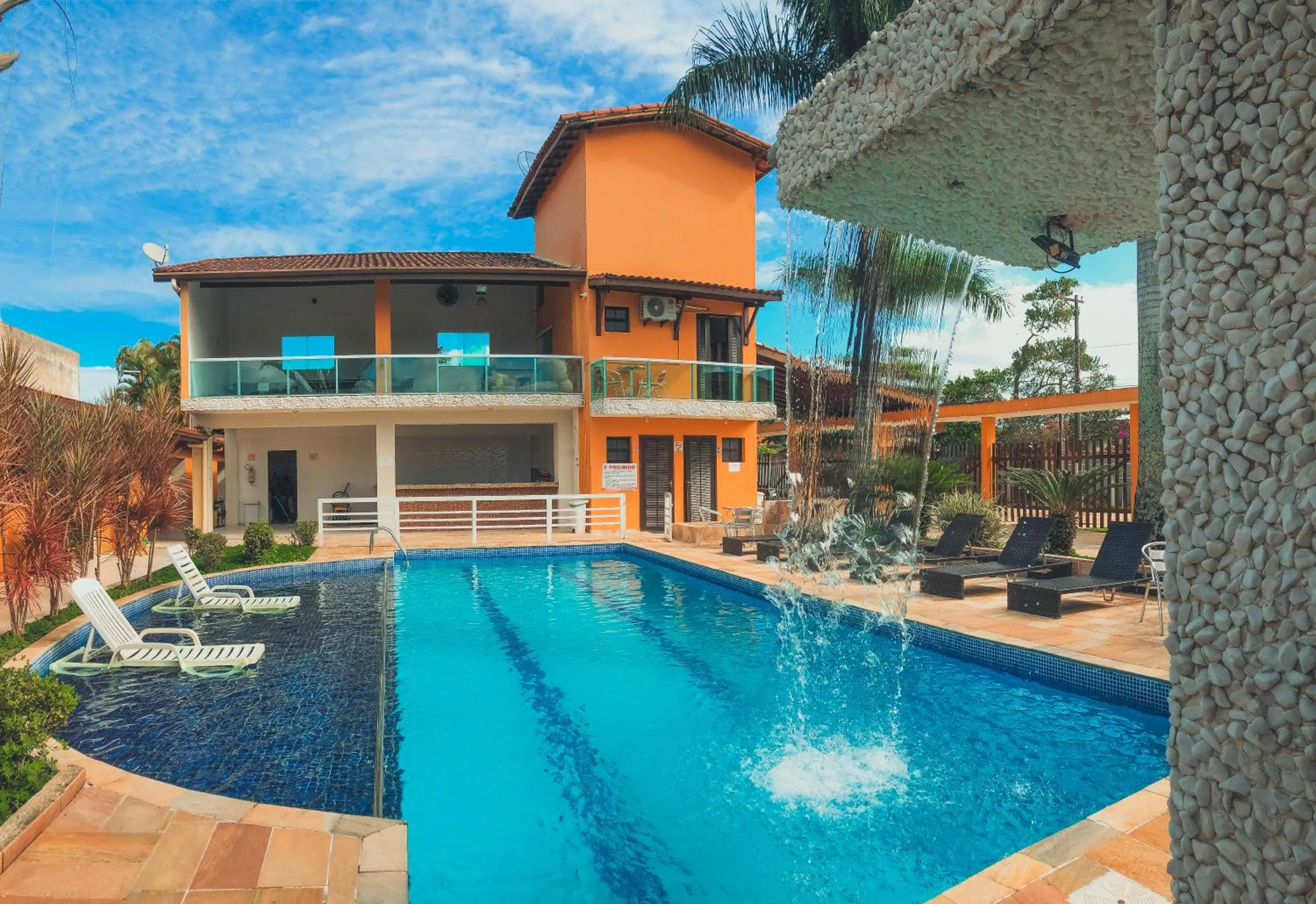 Property building in Pousada Acqua Bella PISCINA CLIMATIZADA