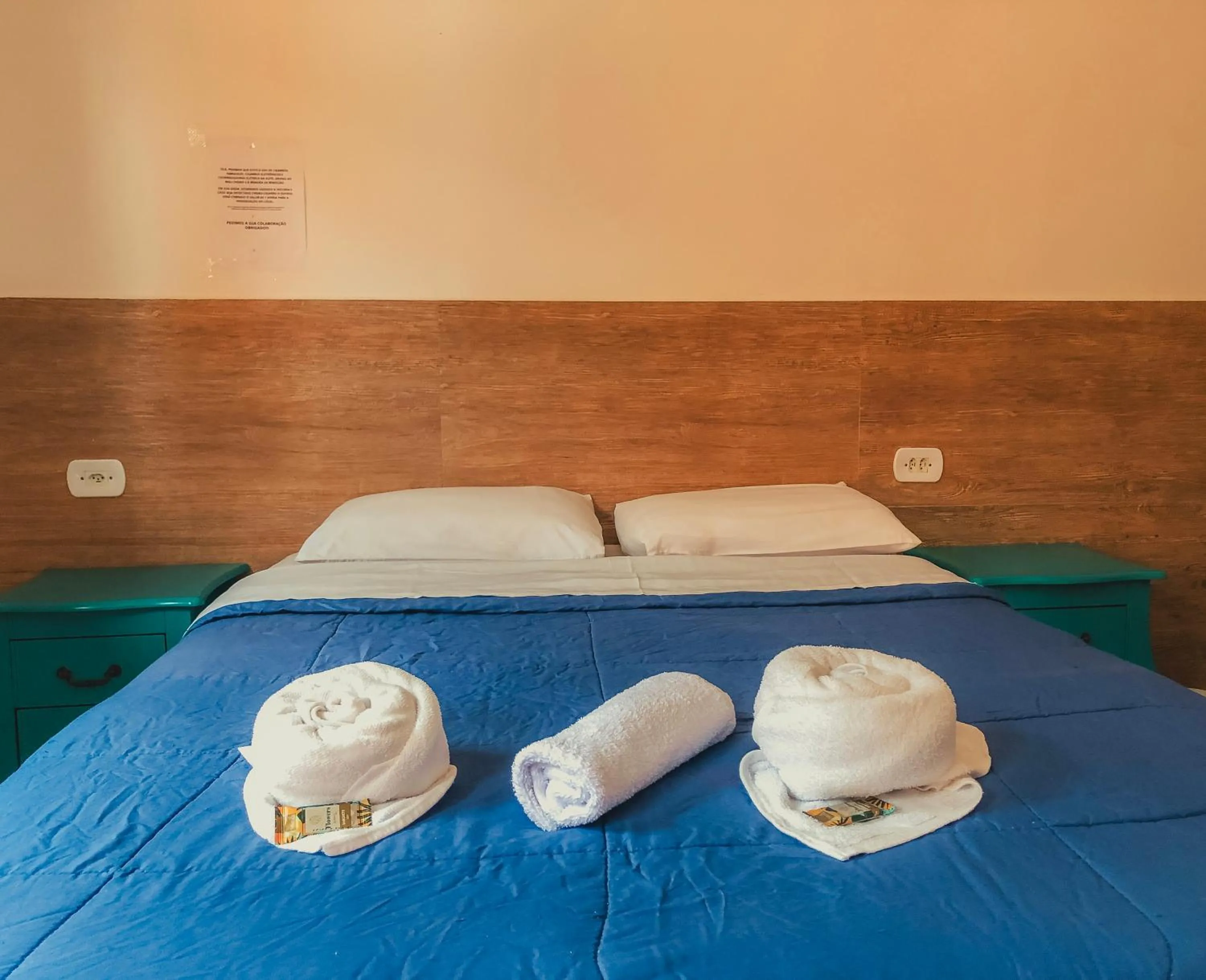 Bed in Pousada Acqua Bella PISCINA CLIMATIZADA
