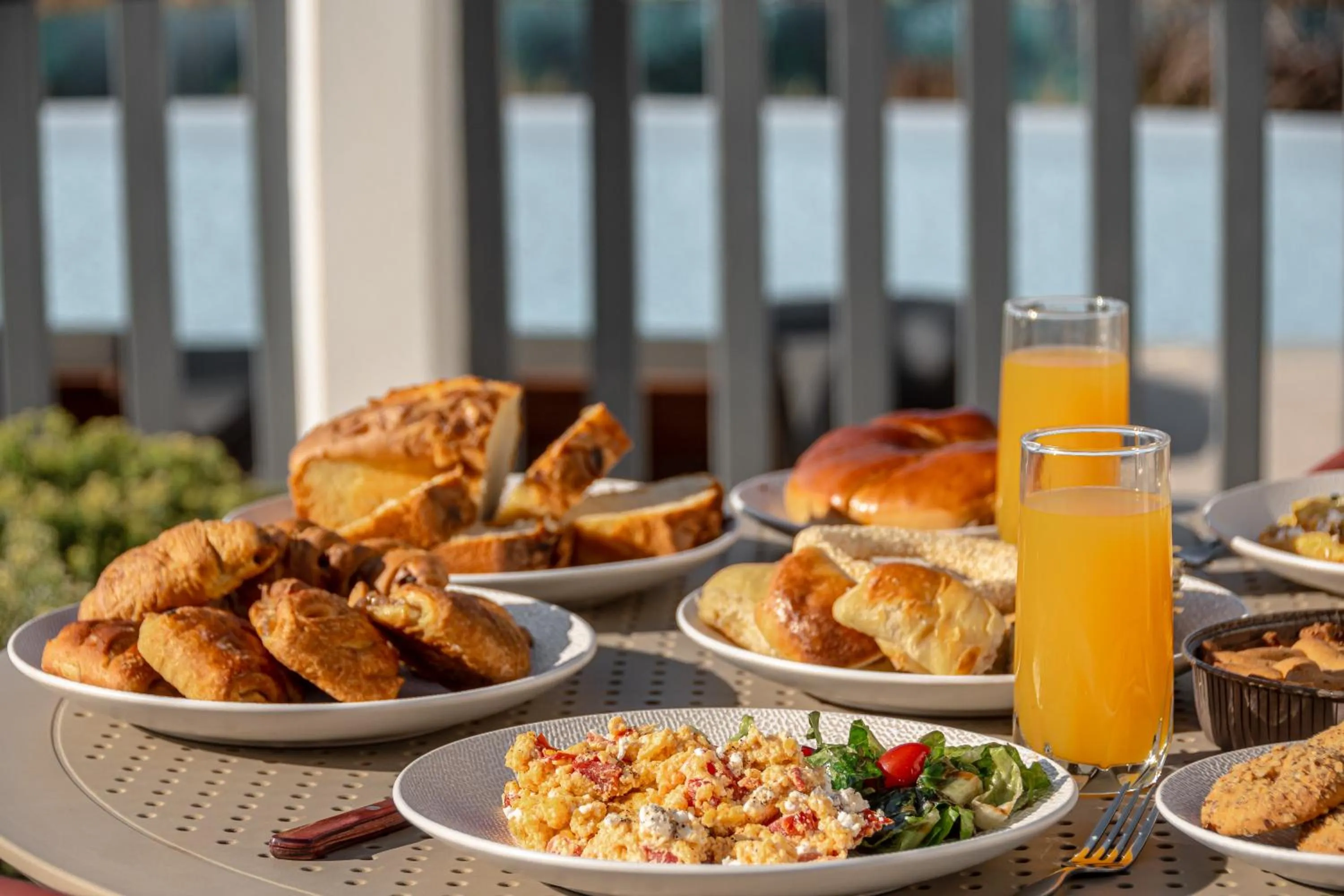 Patio in Niléa Island Living