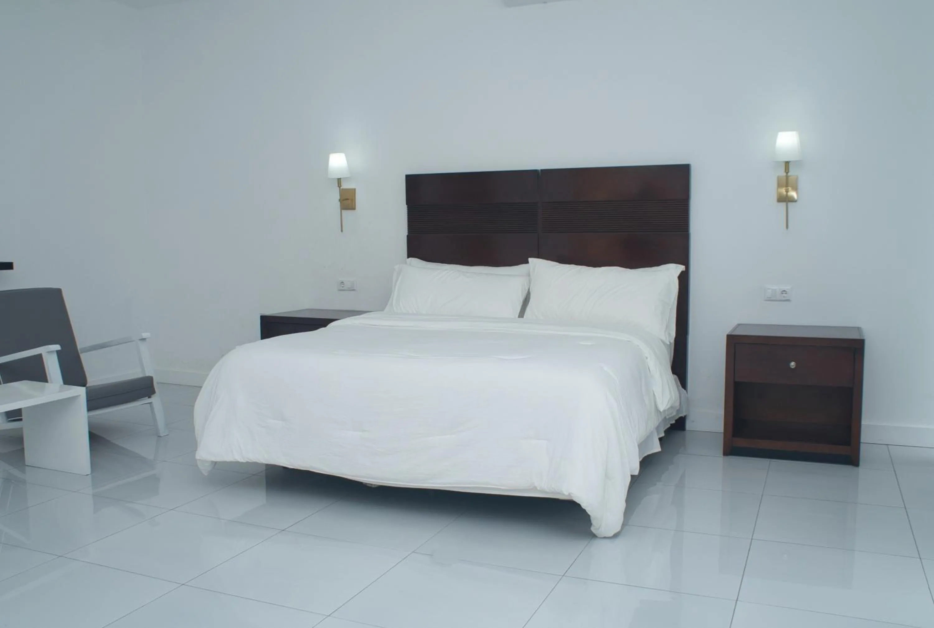 Bed in The View Hotel CV