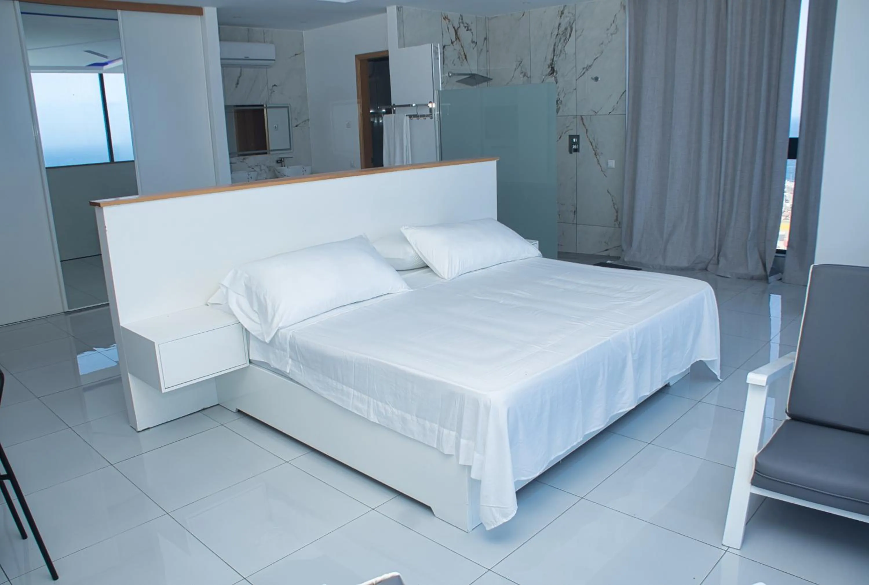 Bed in The View Hotel CV