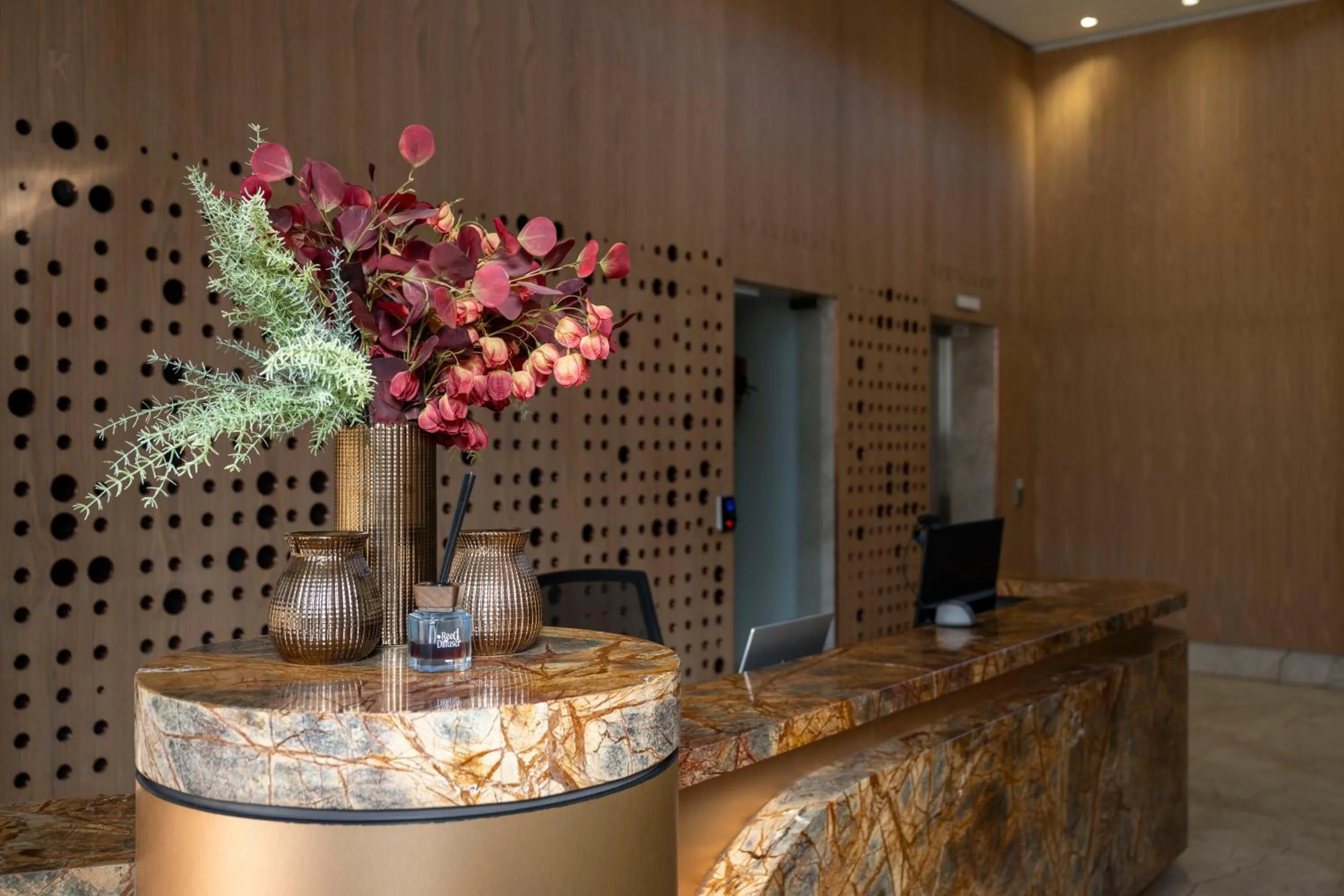 Lobby or reception in One Rosebank Executive Apartment Hotel